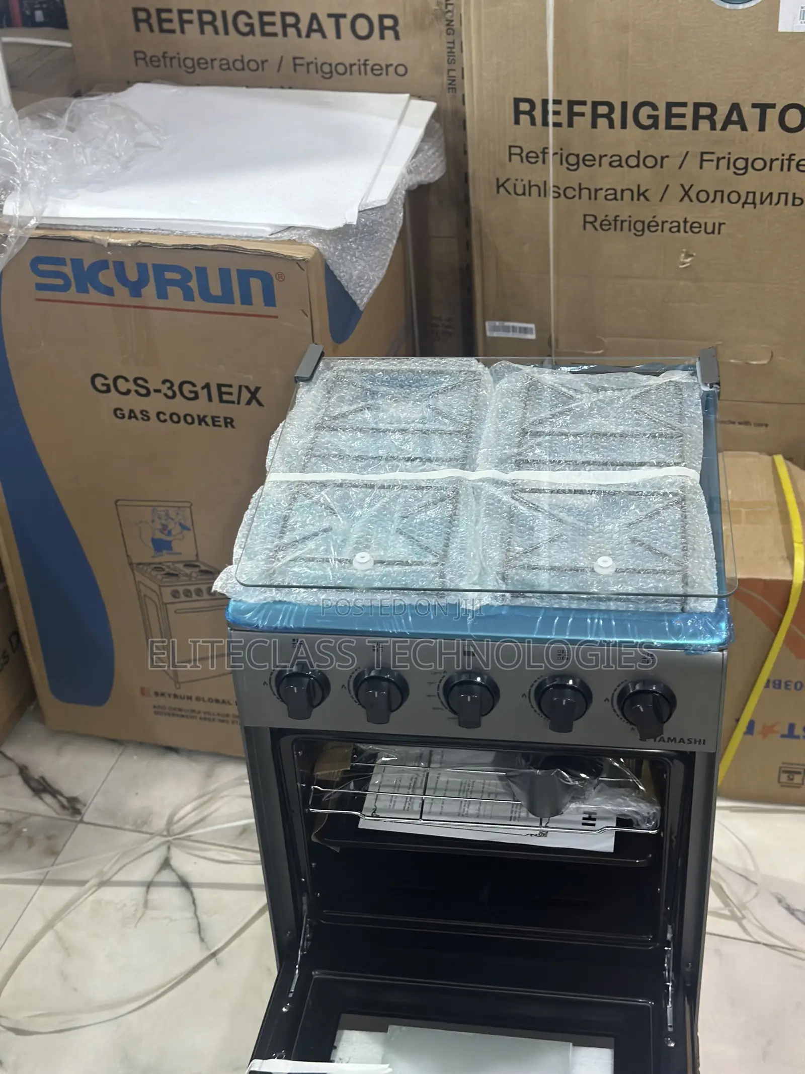 4-Burner Gas Cooker Unit by Tamashi – Ng5540g