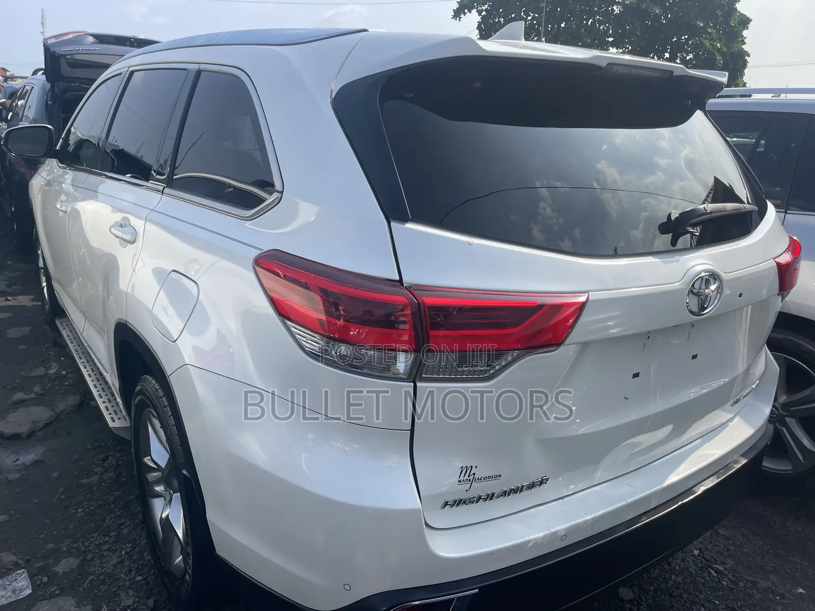 Toyota Highlander Limited Platinum 4x2 V6 (3.5L 6cyl 8A) 2018 White