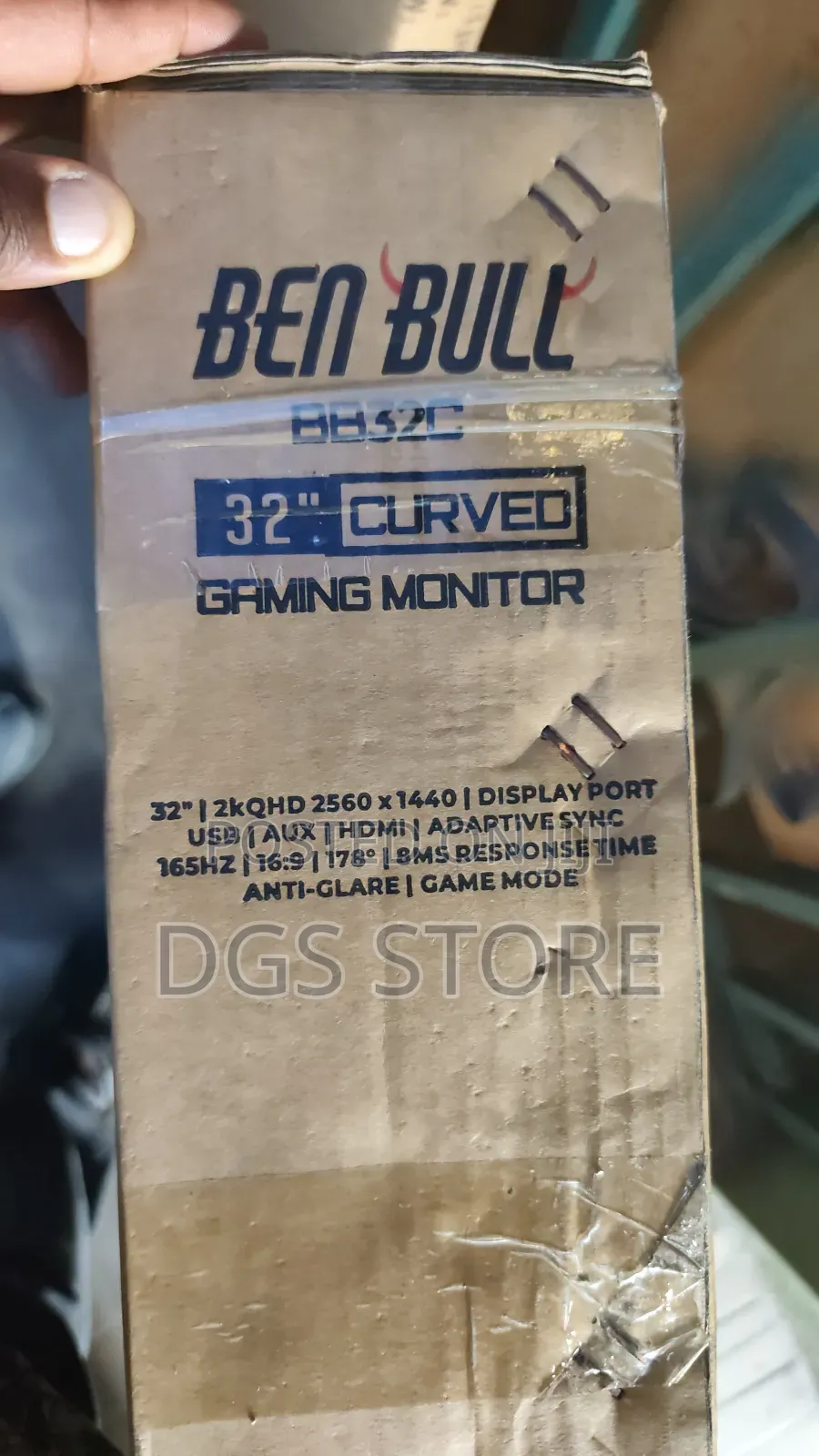 Ben Bull Bb32c 32" Curved Gaming Monitor Quadhd