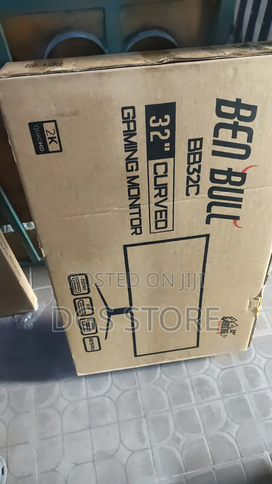 Ben Bull Bb32c 32" Curved Gaming Monitor Quadhd