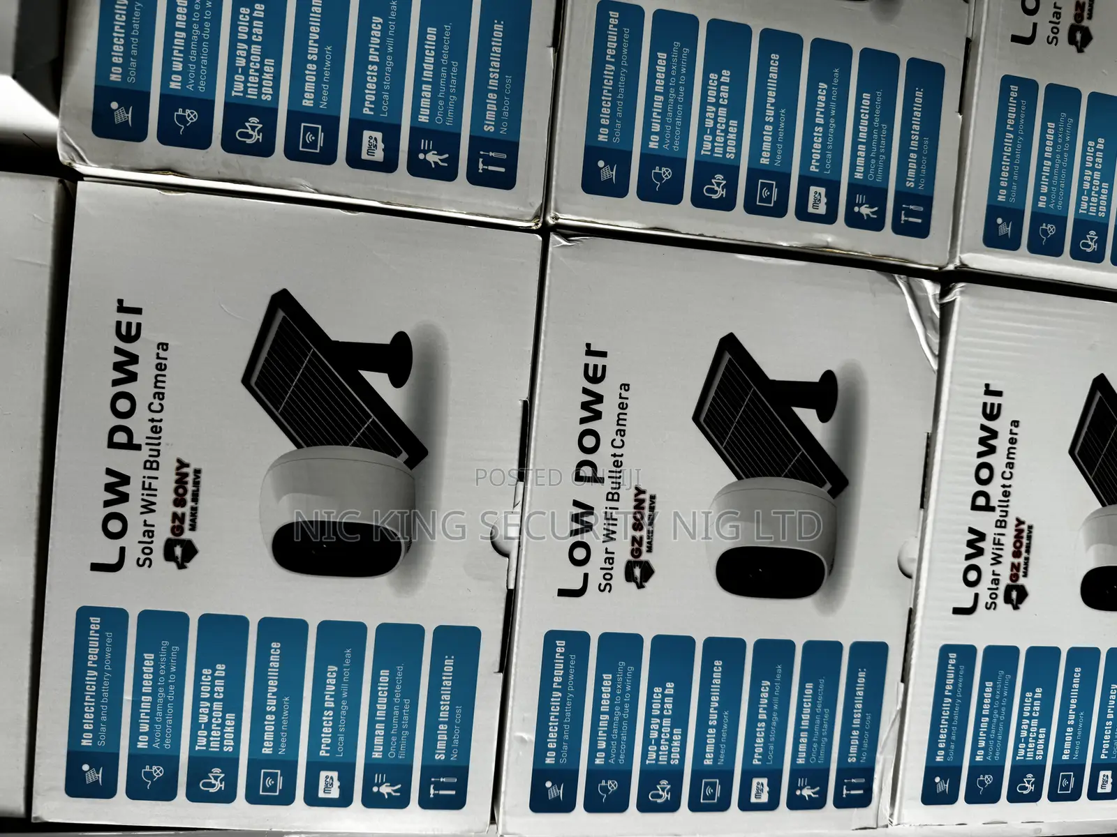 Wifi Solar Camera