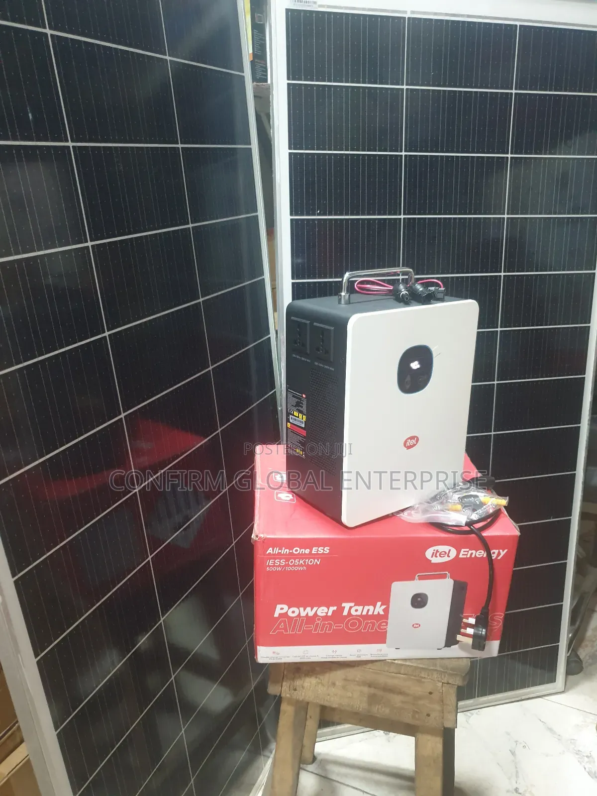 500w Solar Generator With 1000wh Lithium Battery and 2 Solar Panel