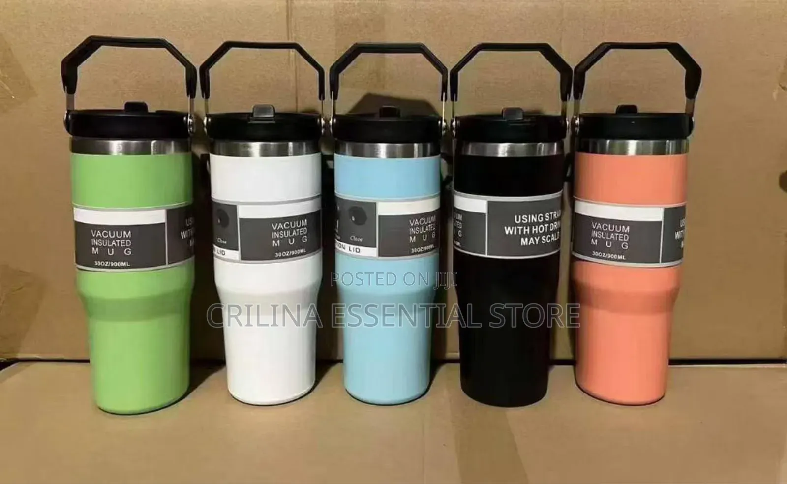 Water Flask With Handle