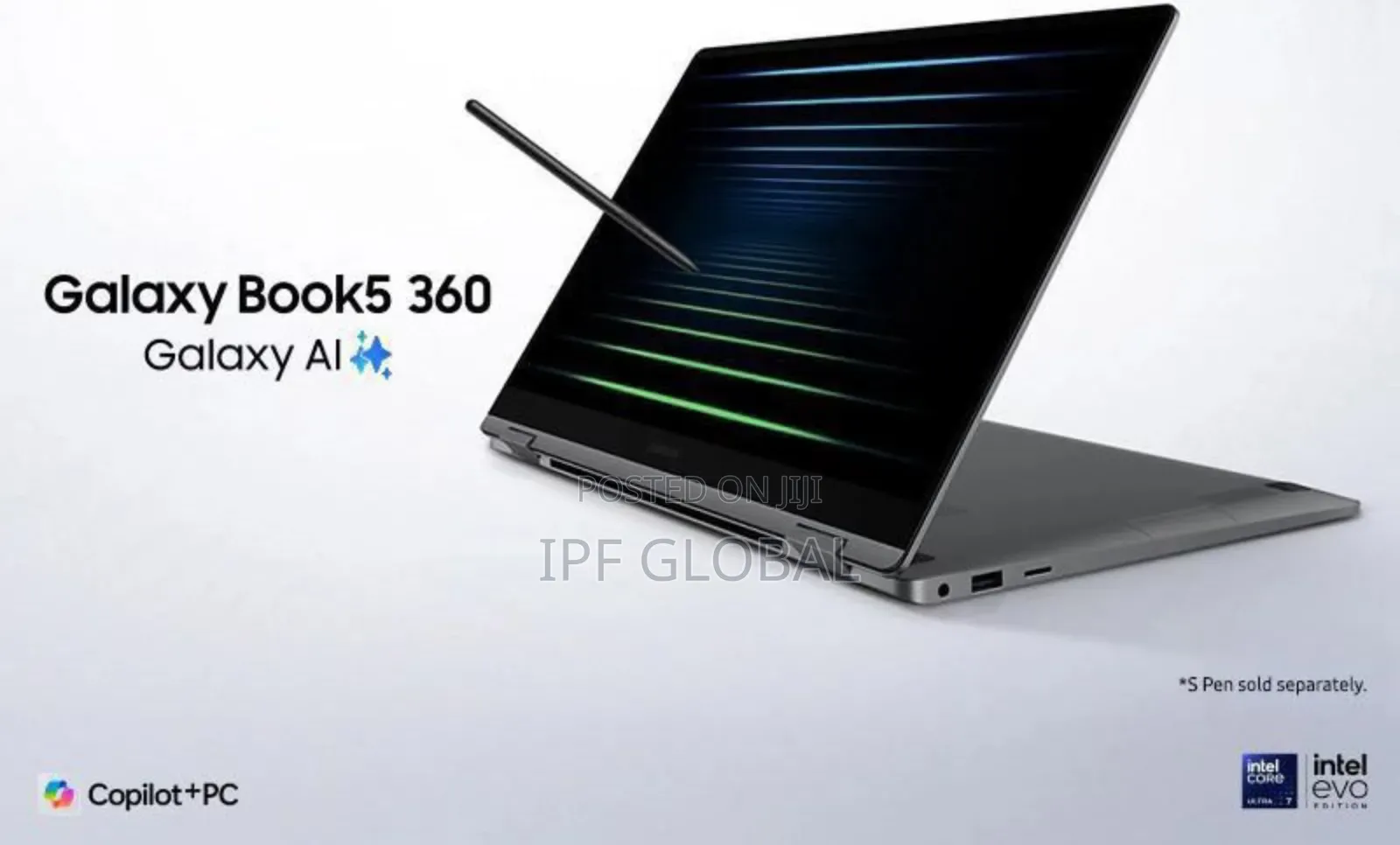 New Laptop Samsung Galaxy Book5 Pro 16GB Intel Core Ultra 7 SSD 512GB