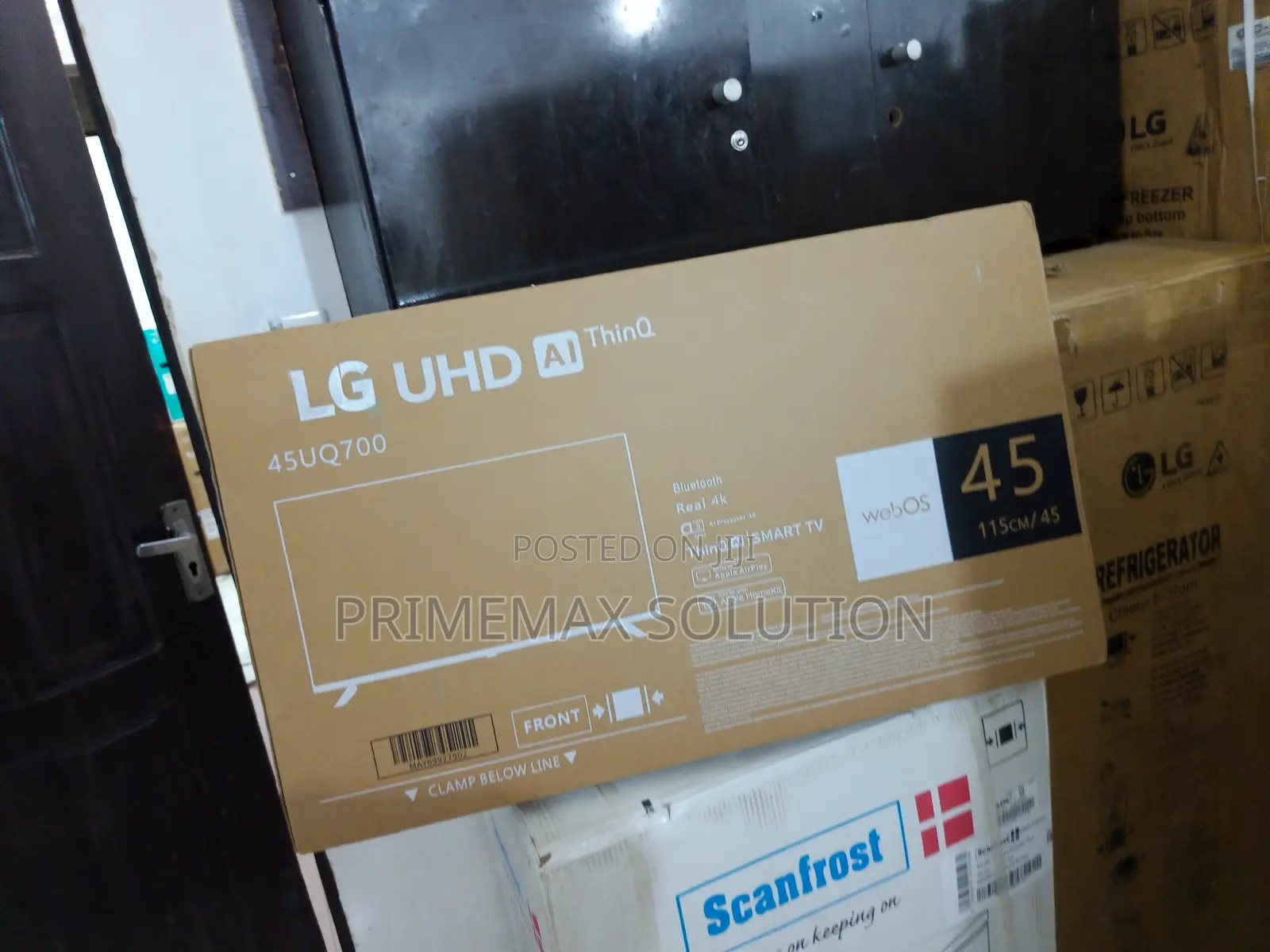 Lg 45-Inch Smart Tv – Wall-Mount Ready Elegance