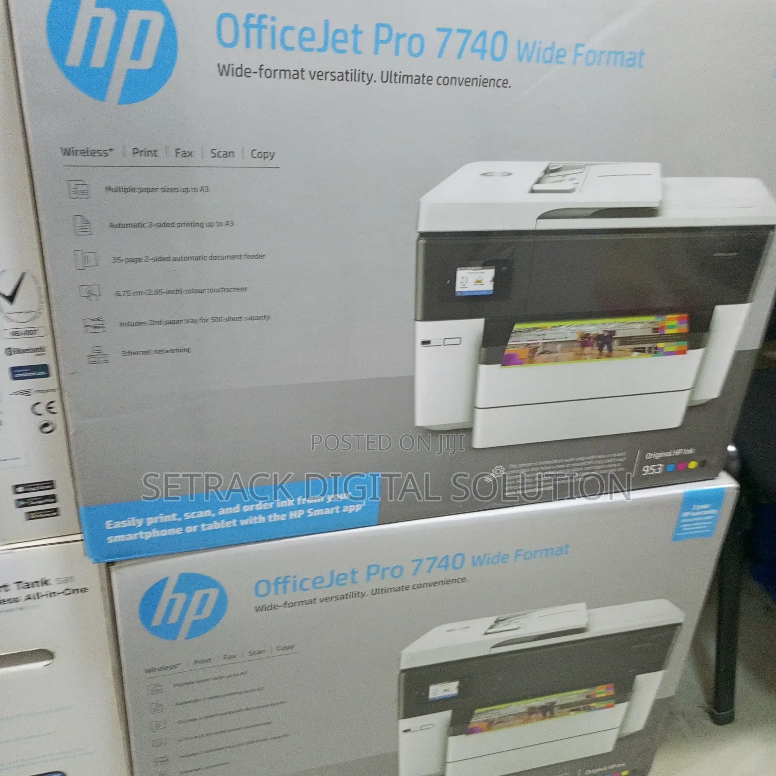 Hp Officejet Pro 7740 Wide Format A3 Printer