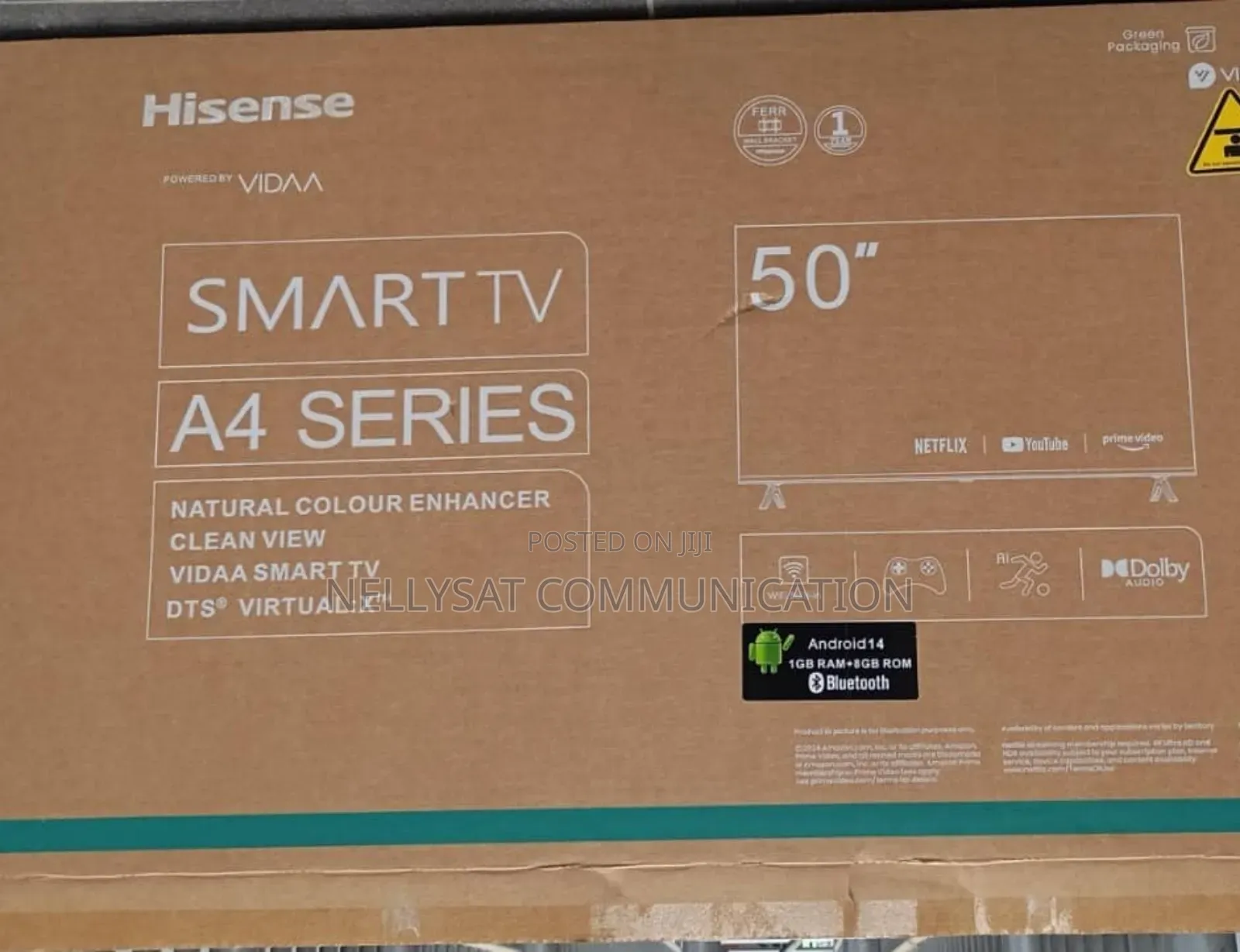 Hisense 50 Inches Smart Tv