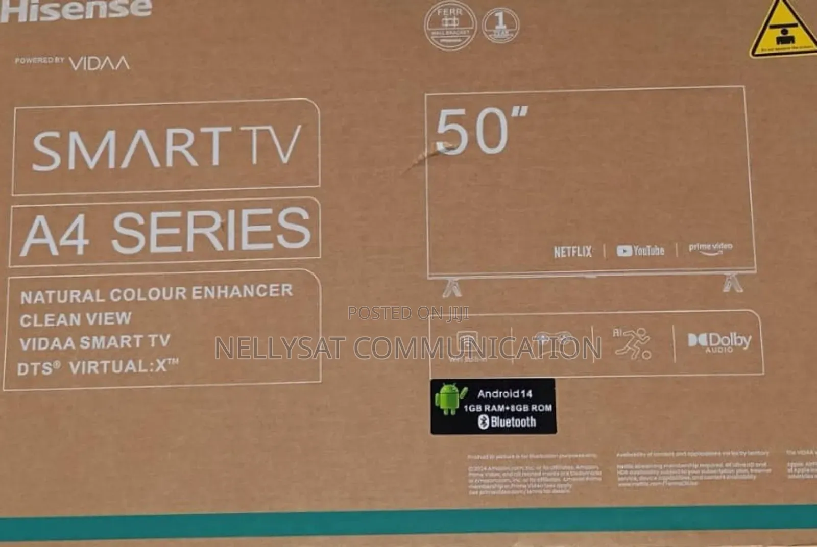 Hisense 50 Inches Smart Tv