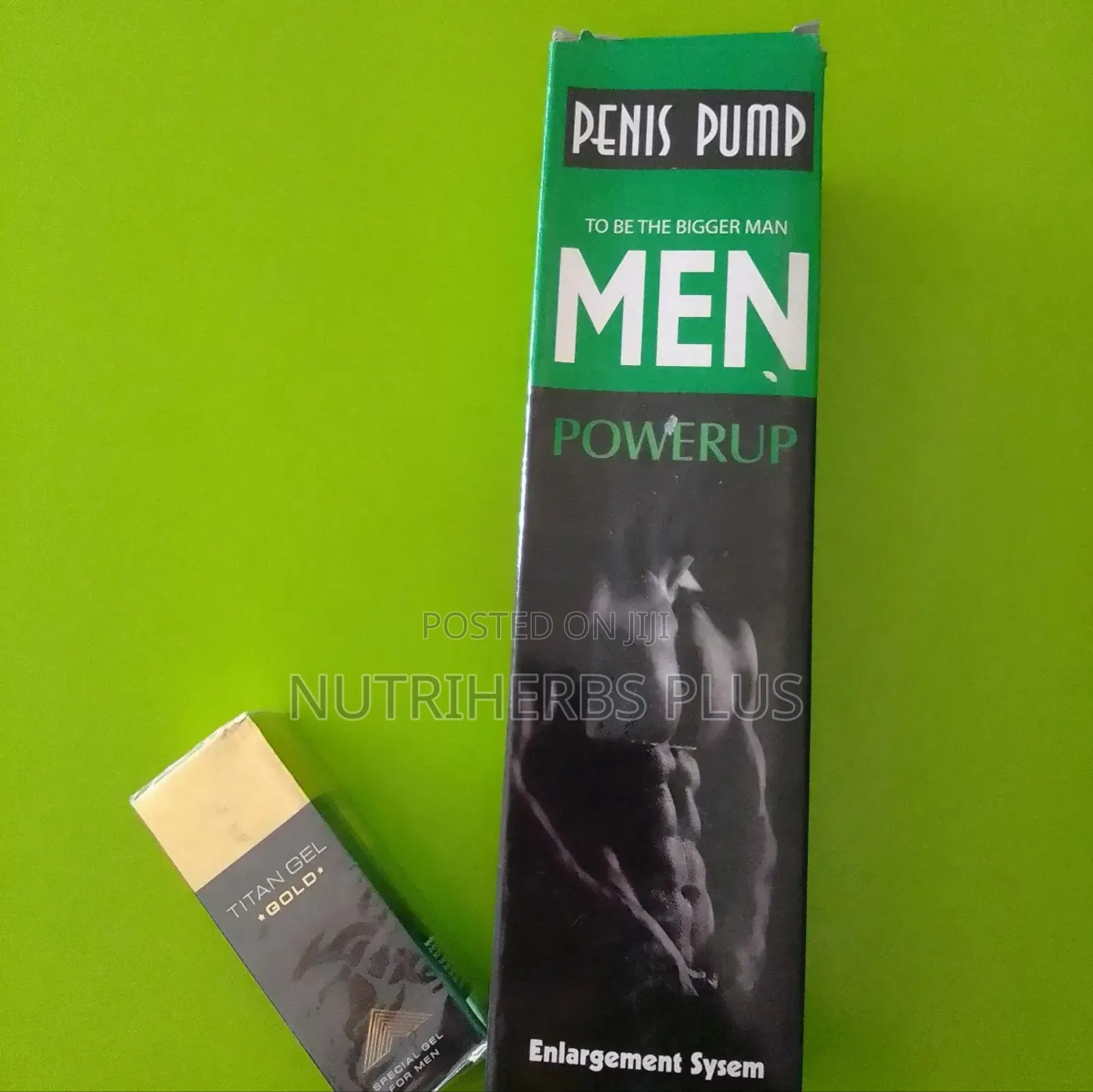Titan Gel Gold+ Powerup Penis Pump for Penile Enlargement