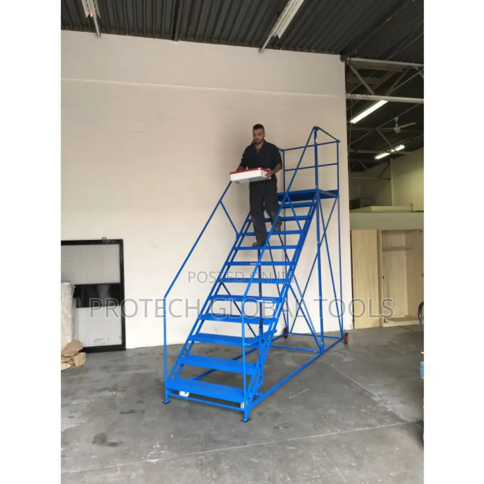 Warehouse Step Aviation Ladder