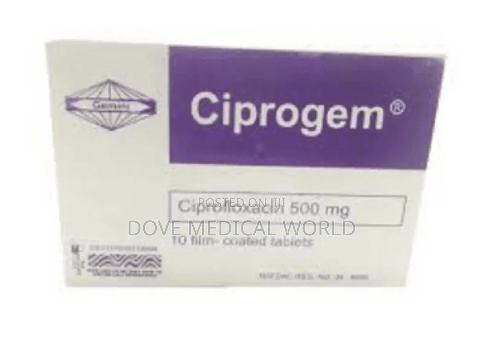 Ciprogem (Similar to Ciprofloxacin)