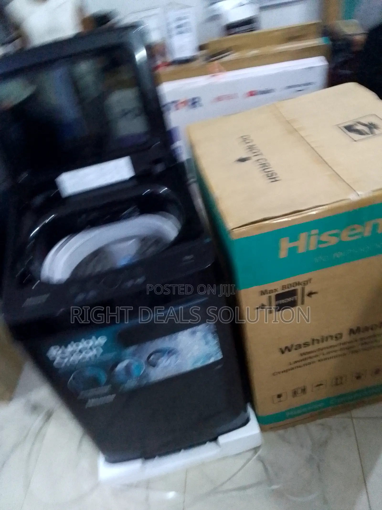 Hisense 9kg Top Washing Machine – Big Capacity, Budget-Friendly Price