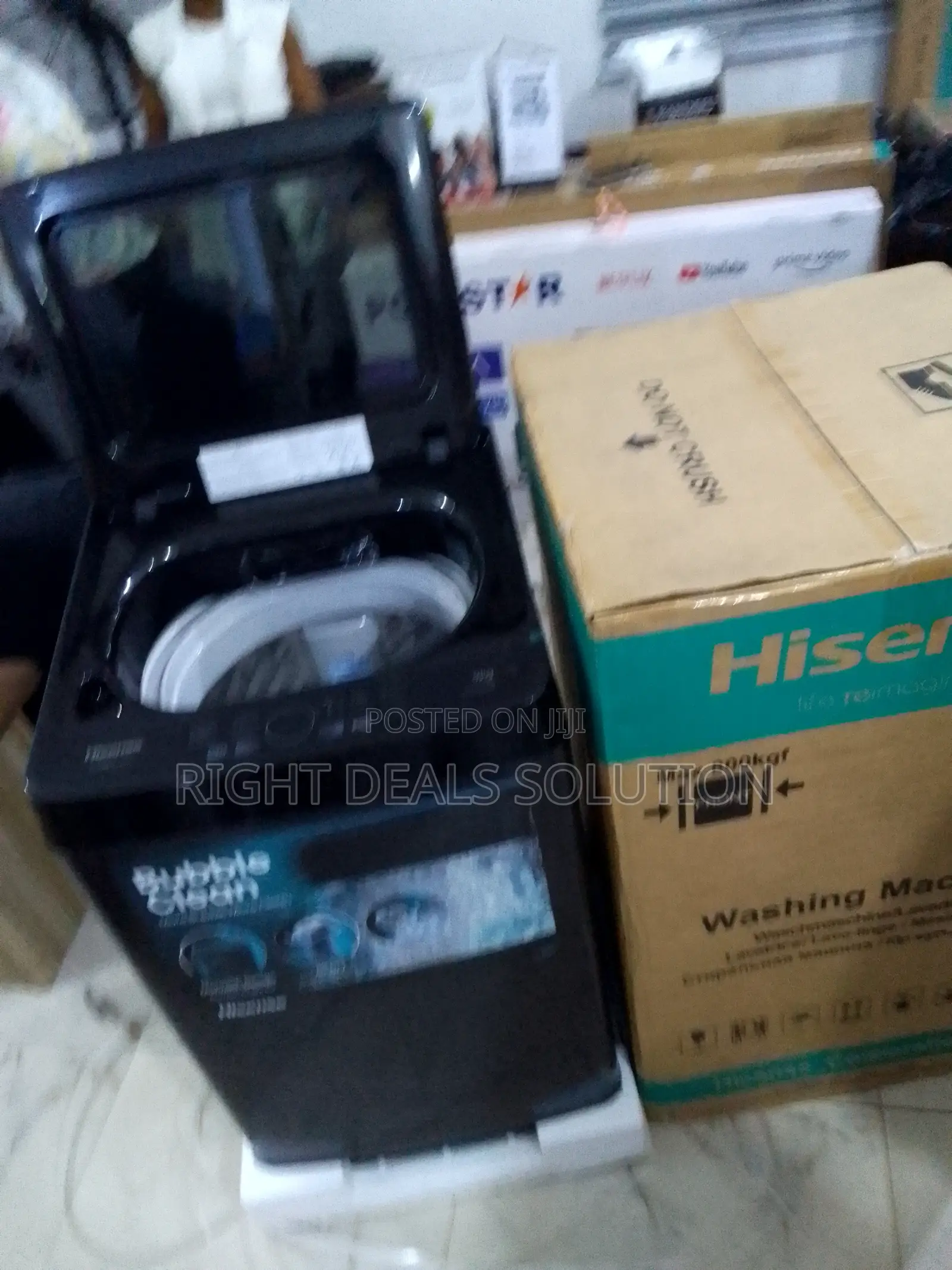 Hisense 9kg Top Washing Machine – Big Capacity, Budget-Friendly Price