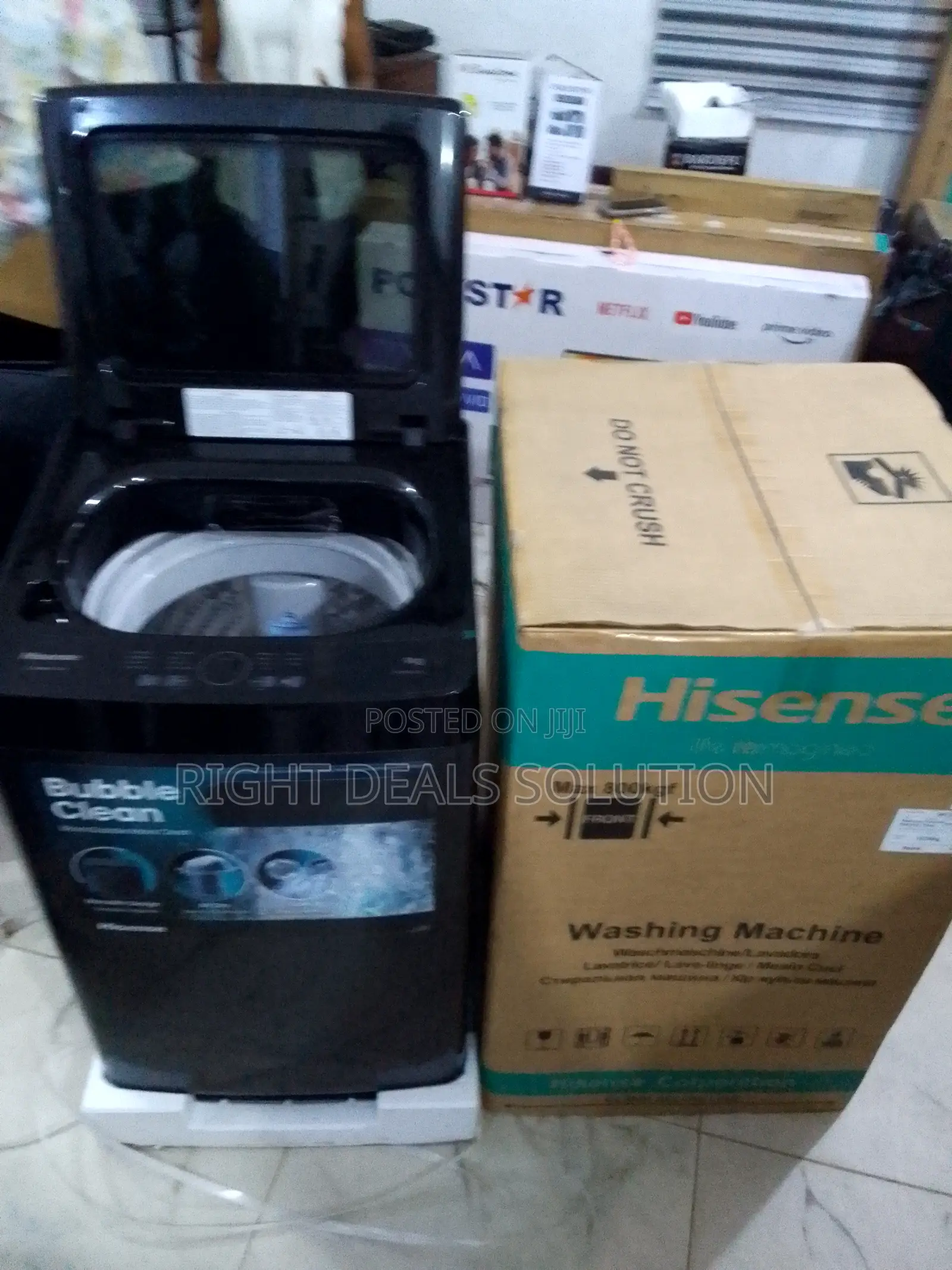 Hisense 9kg Top Load Washing – Massive Capacity for Busy Family