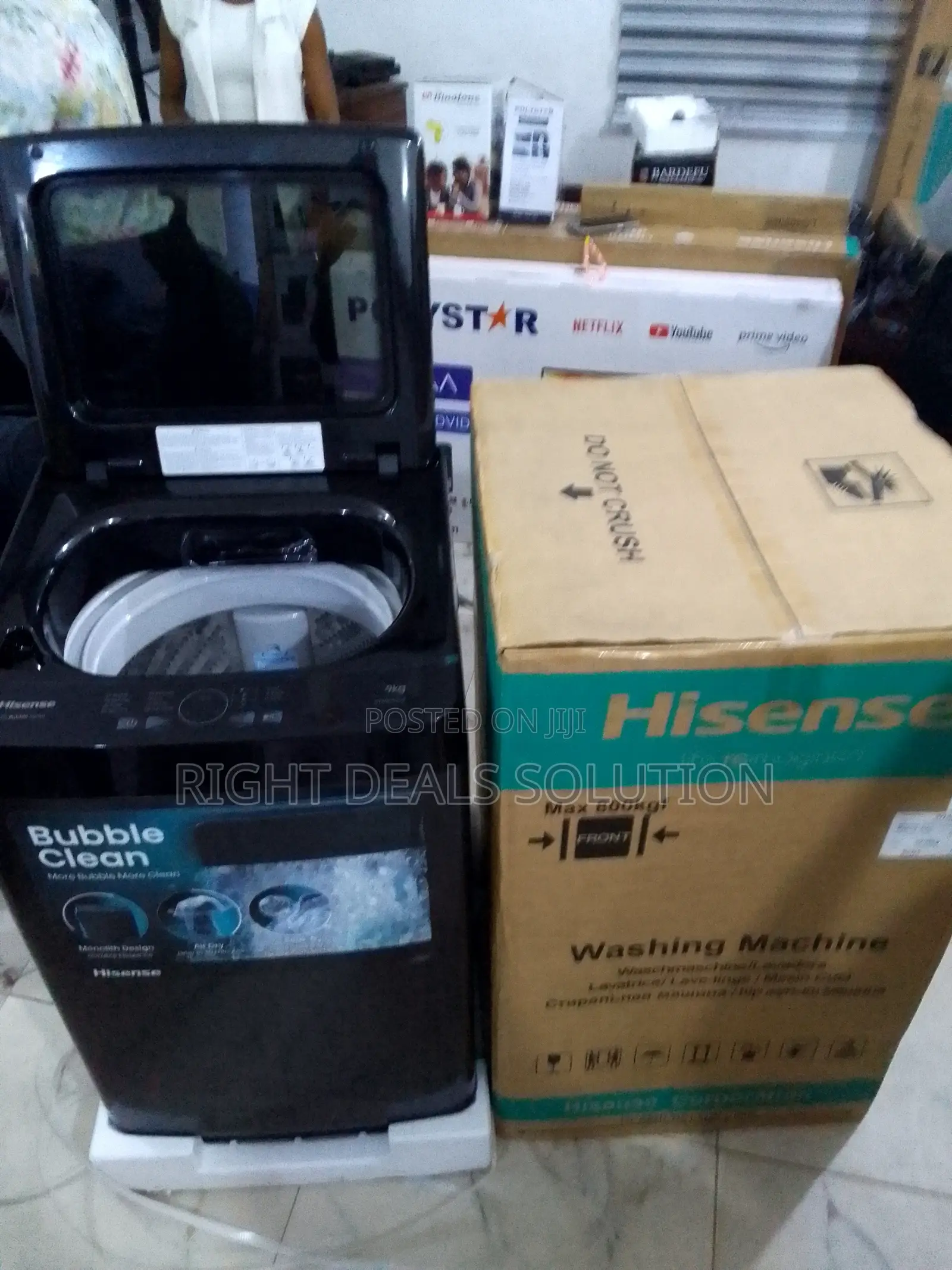 Hisense 9kg Top Load Washing – Massive Capacity for Busy Family