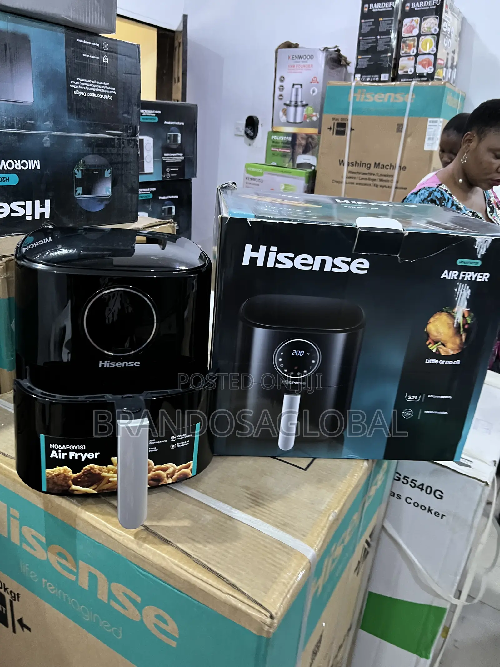 Brand New Hisense Rapid Air 5.2l H06afgy1s1