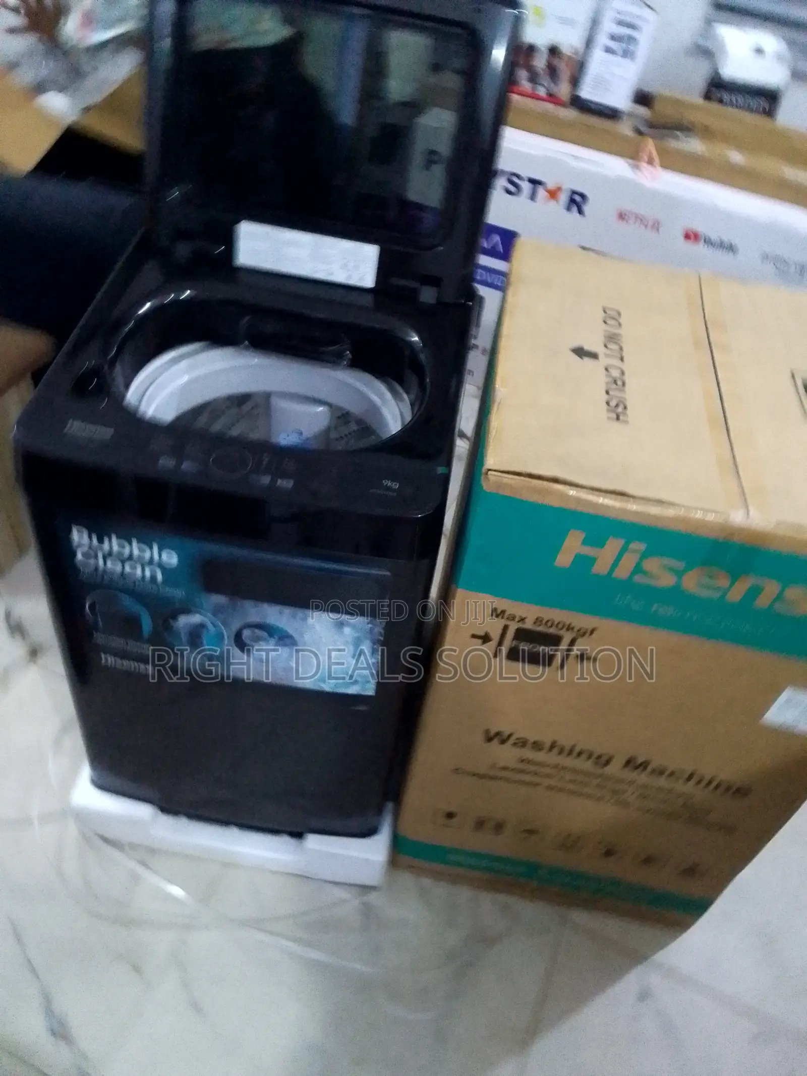 Hisense 9kg Smart Top Loader – Vortex Wash + 700rpm Spin Power