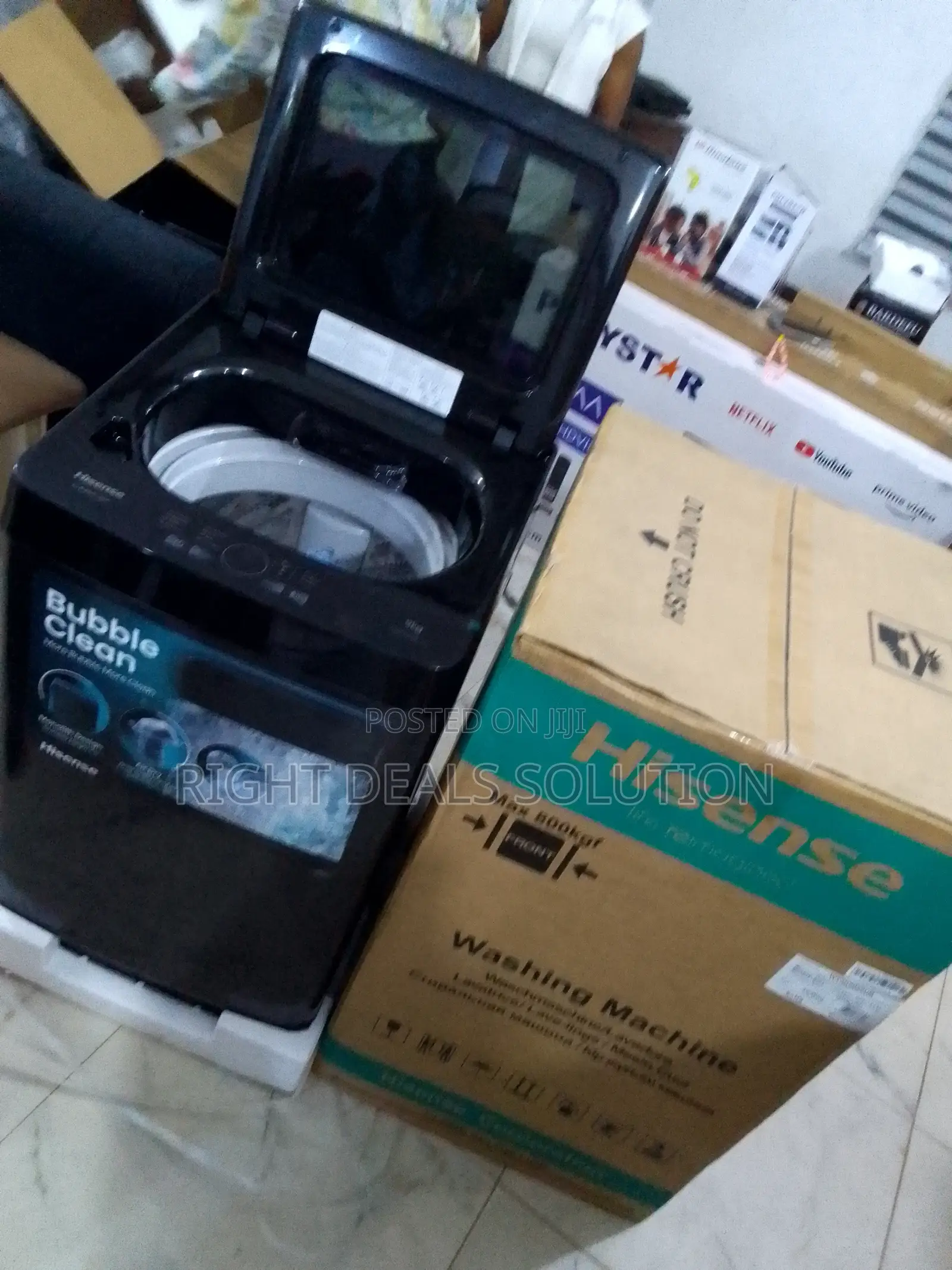 Hisense 9kg Smart Top Loader – Vortex Wash + 700rpm Spin Power