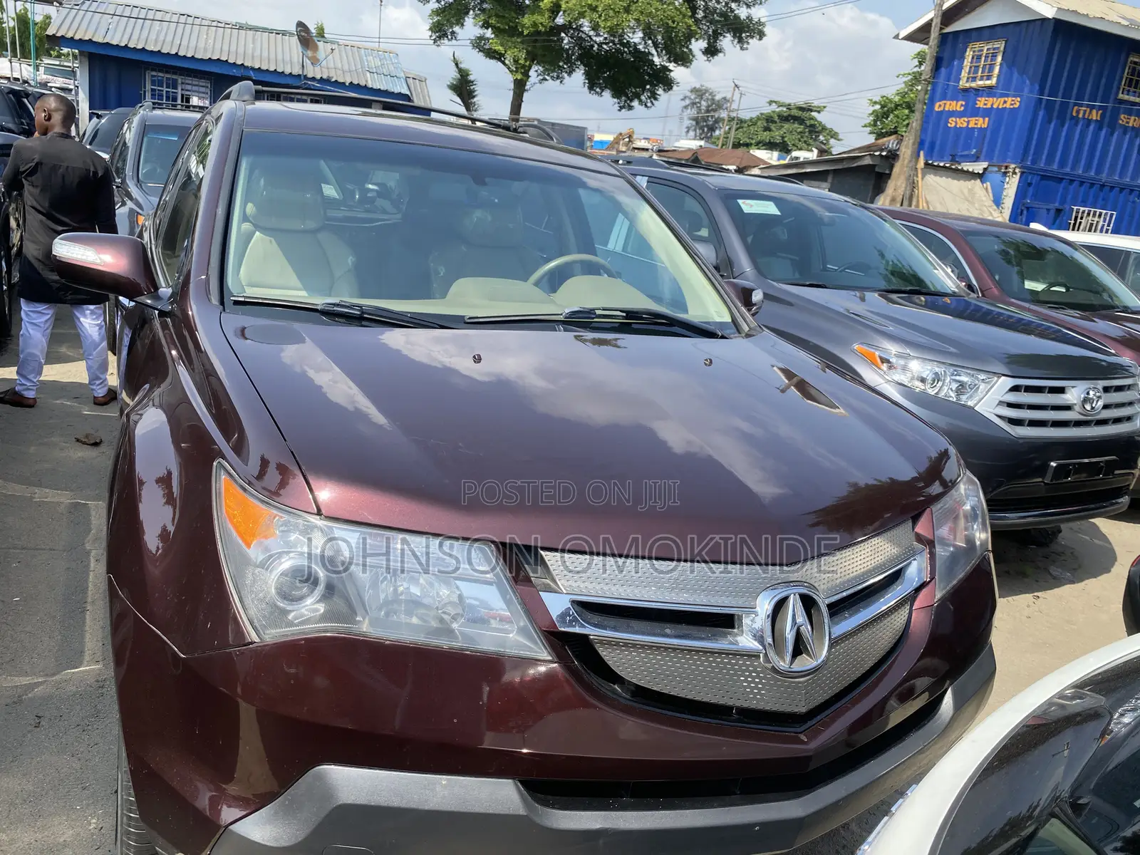 Acura MDX Sport 4dr AWD (3.7L 6cyl 5A) 2008 Red