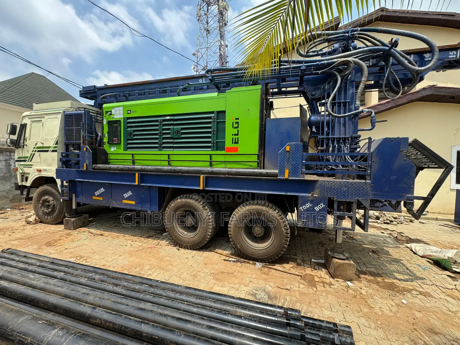 Borehole Drilling Rig