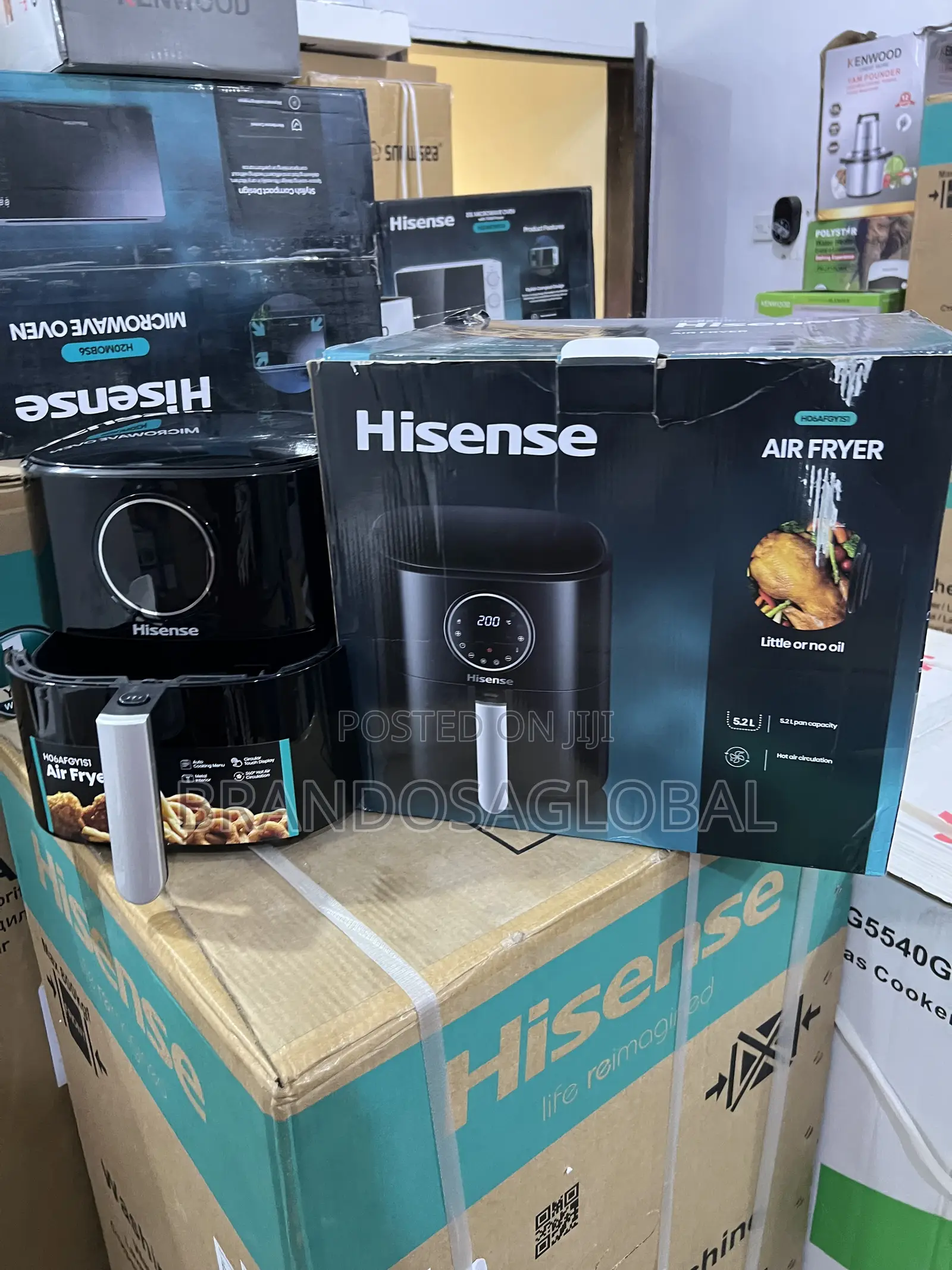 Hisense Rapid Heating 5.2l Fryer H06afgy1s1