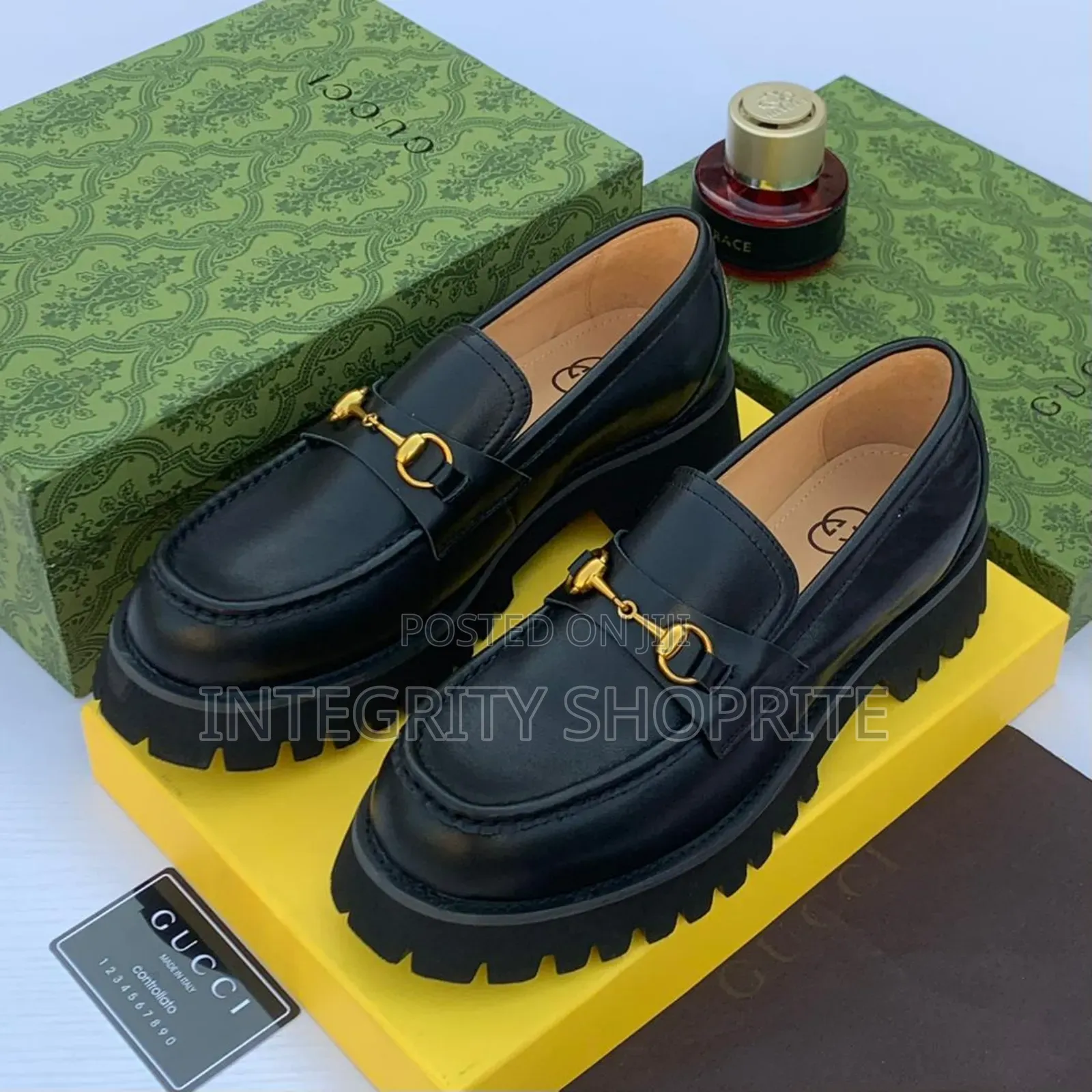 Black Gucci Quality Loafers