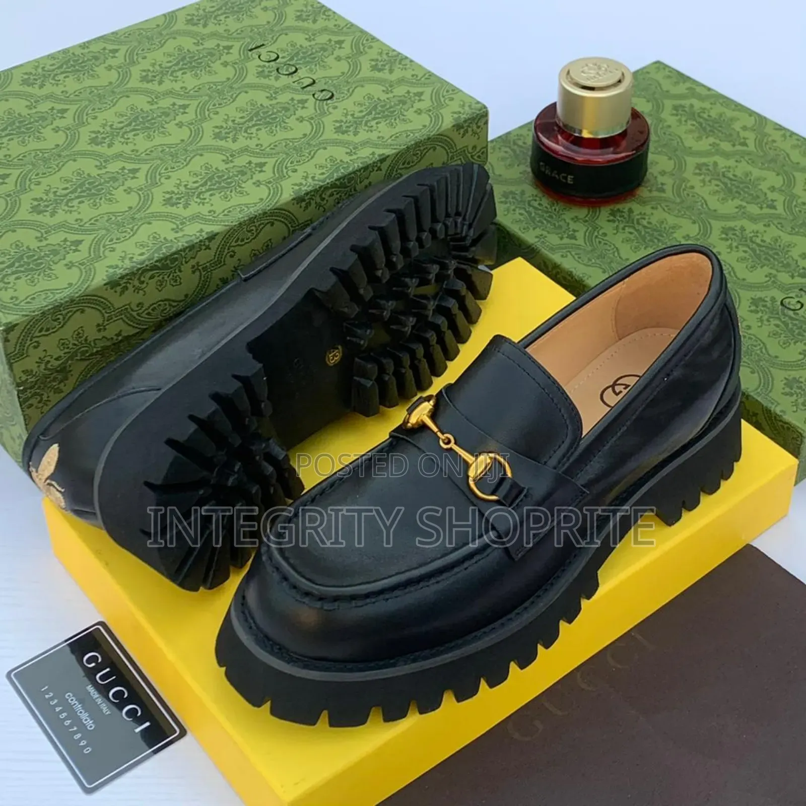 Black Gucci Quality Loafers