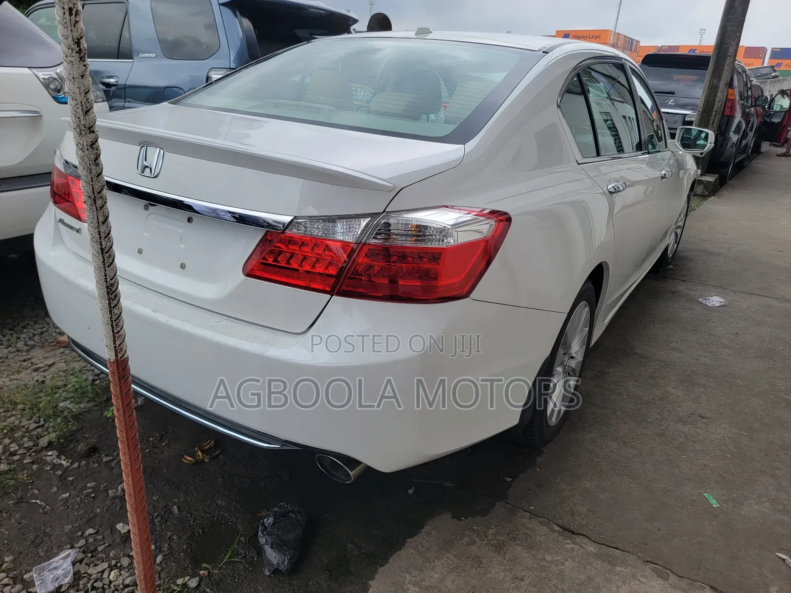 Honda Accord EX-L 4dr Sedan (2.4L 4cyl CVT) 2014 White