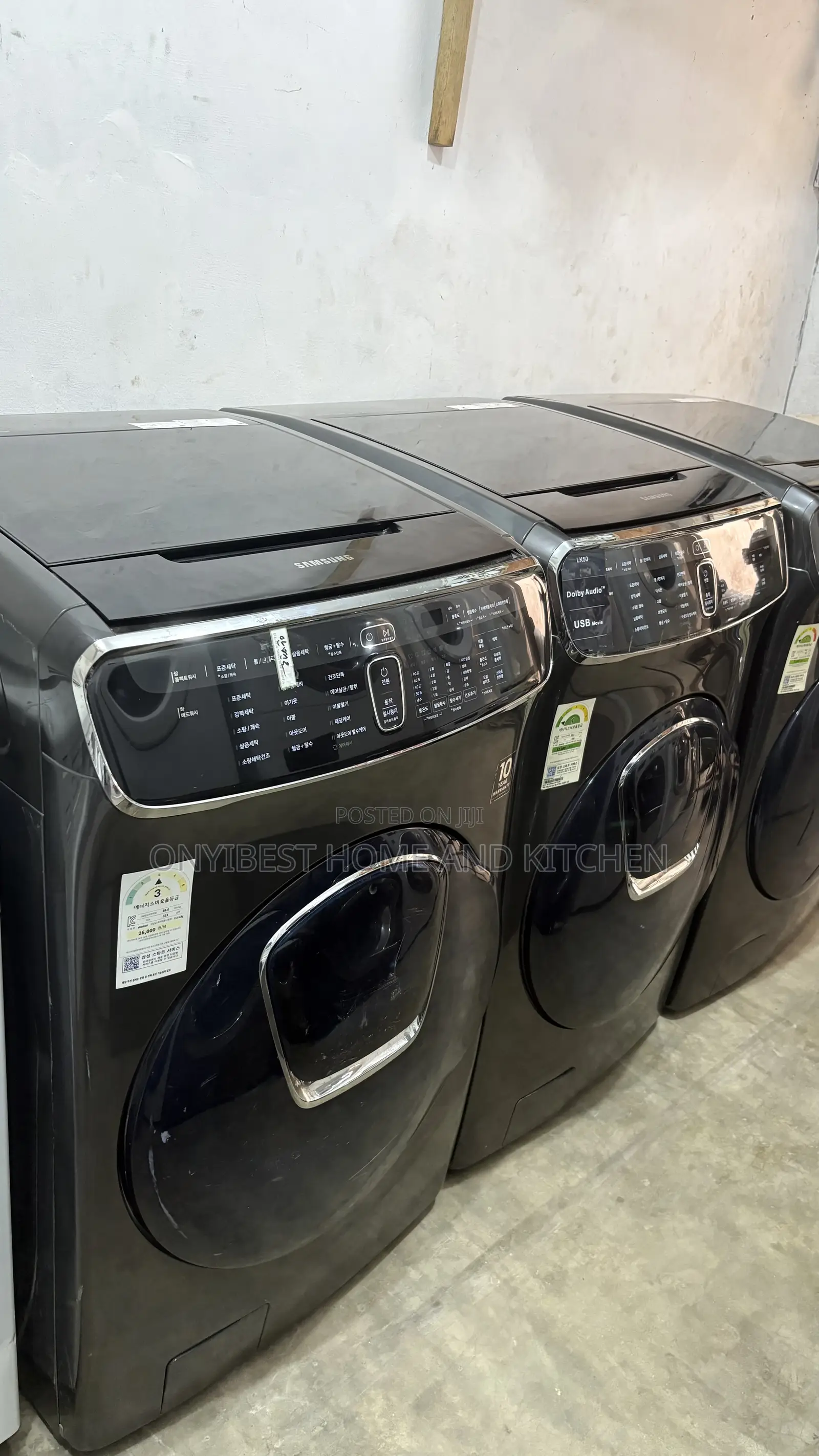 19kg Wash and Dry Upper Washer and Front Loader Washing Machine