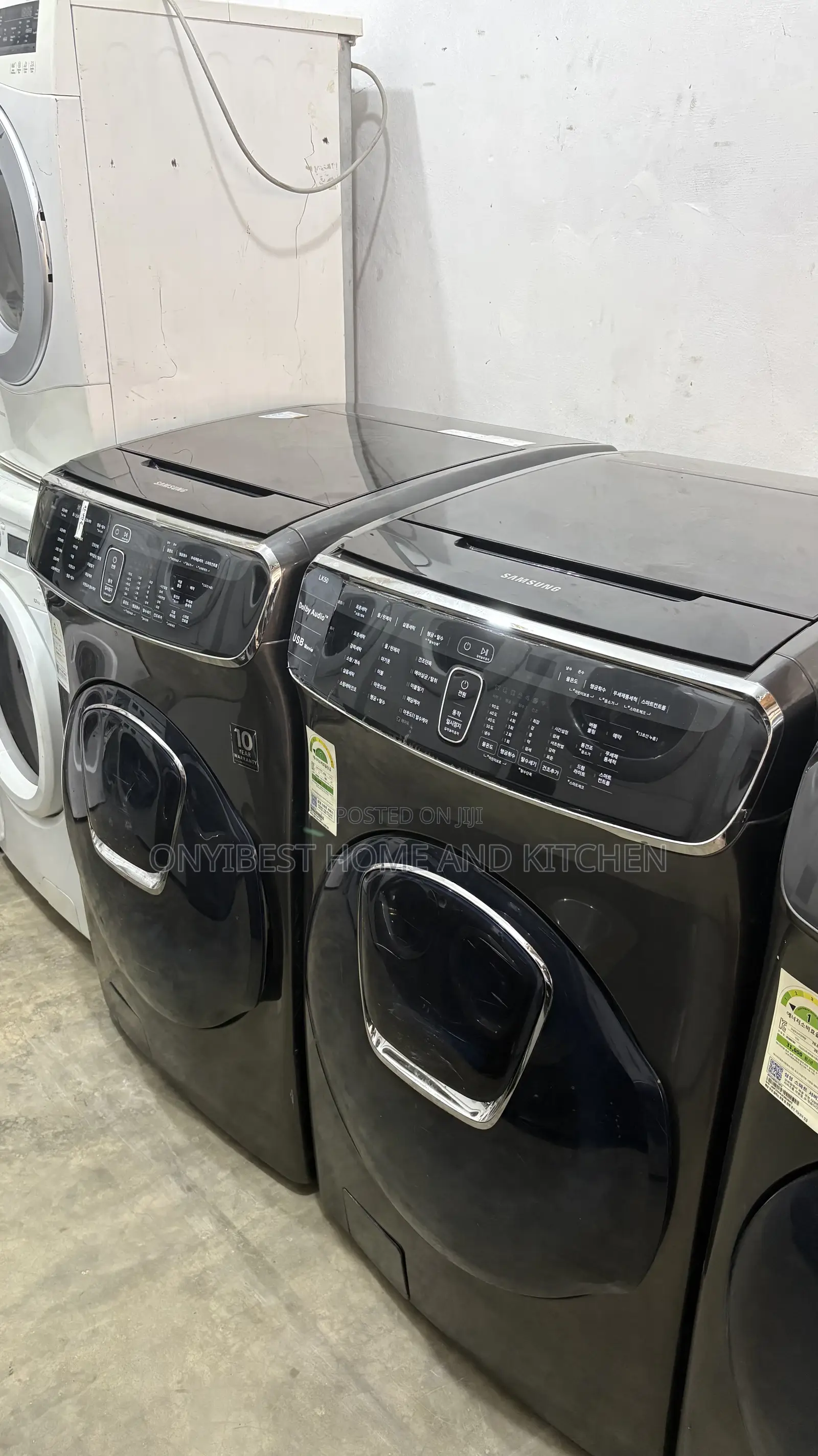 19kg Wash and Dry Upper Washer and Front Loader Washing Machine