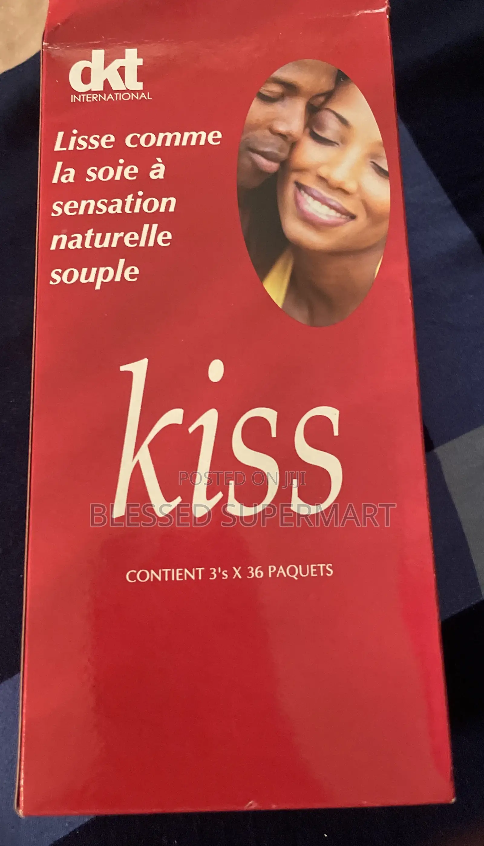 Kiss Condom 3’S X 36 Packs and Kiss Lube (Big)