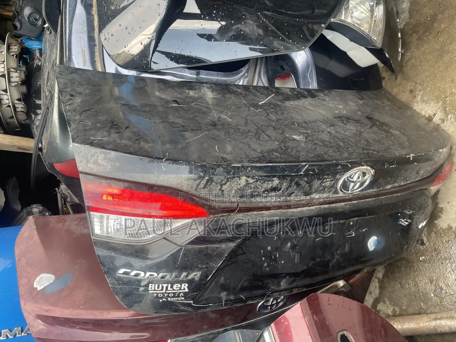 Toyota Corolla 020 Boot