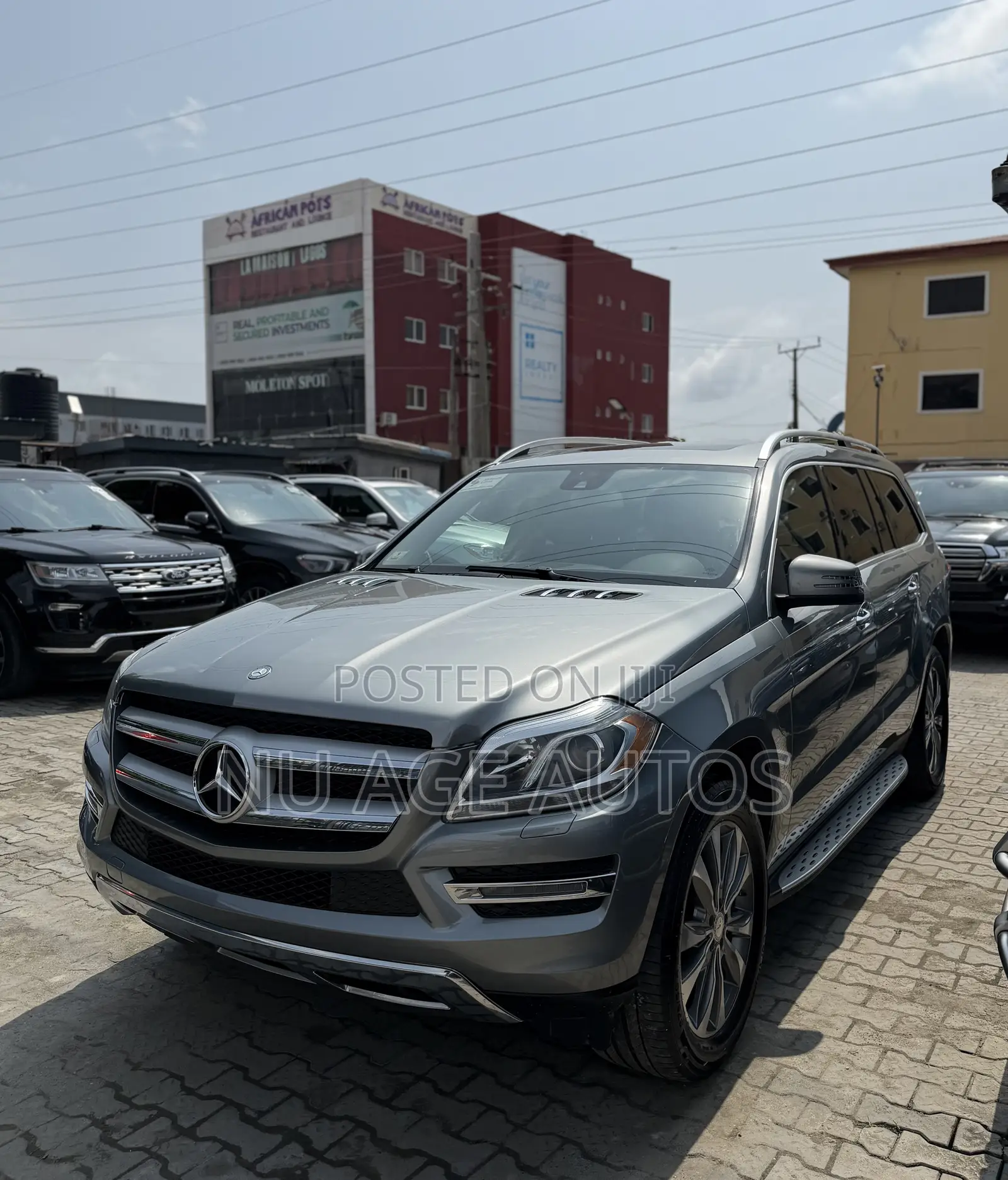 Mercedes-Benz GL-Class 450 2016 Gray