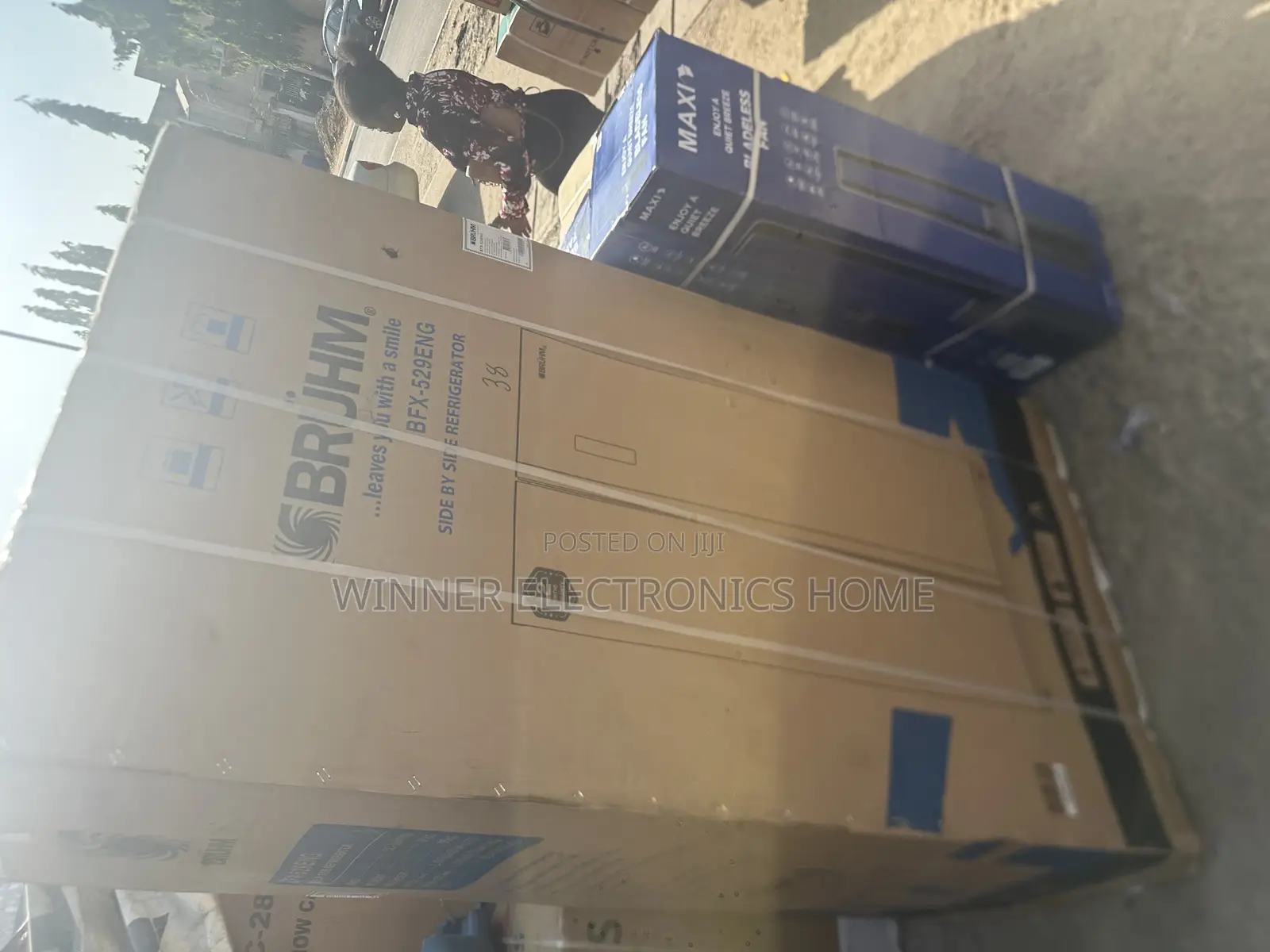 Bruhm Side By Side Refrigerator Bfx-529eng Energy Savings