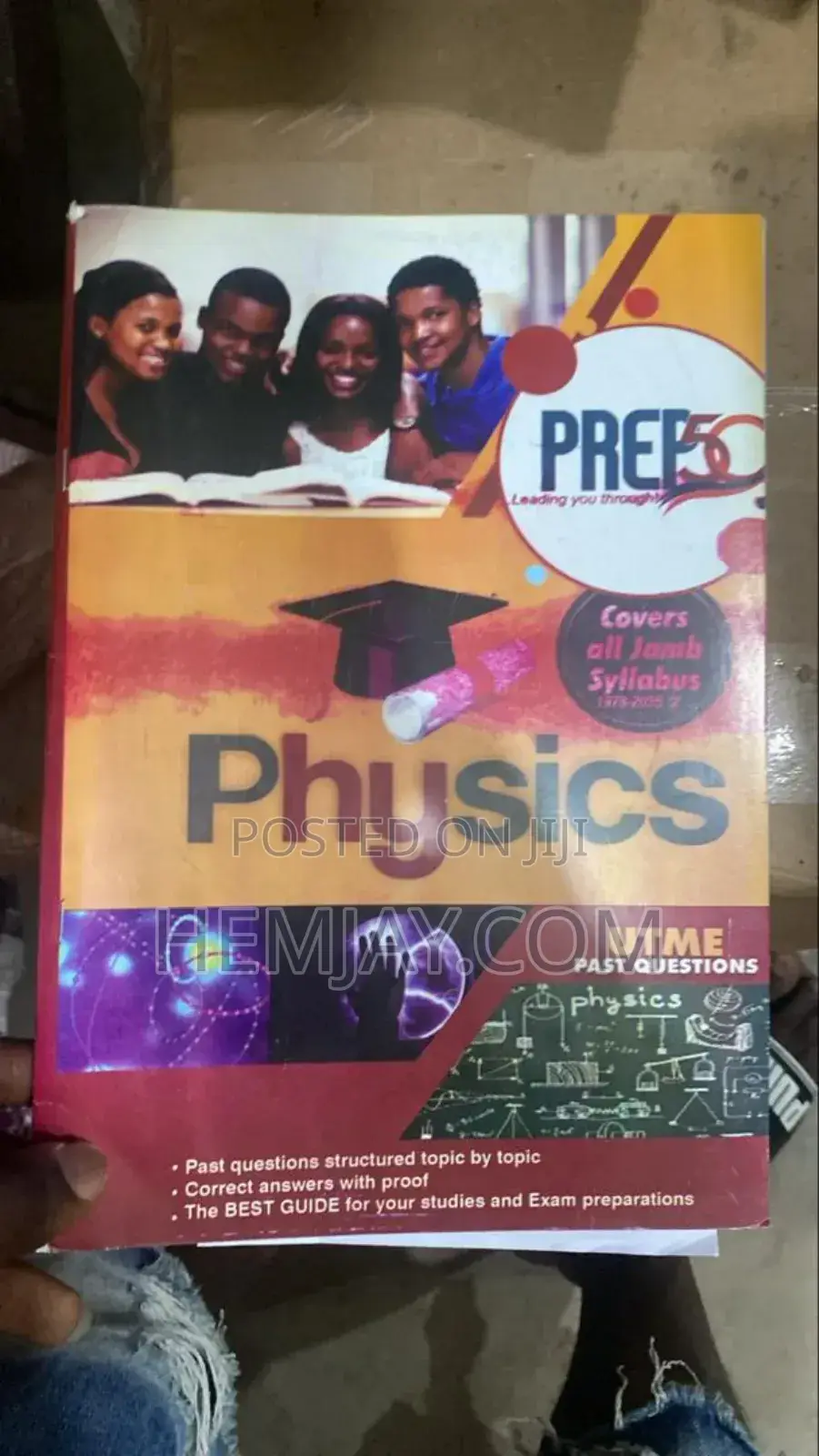 Prep50 Physics "Jamb, Waec, Neco Utme Past Questions Ans (1988-2025)