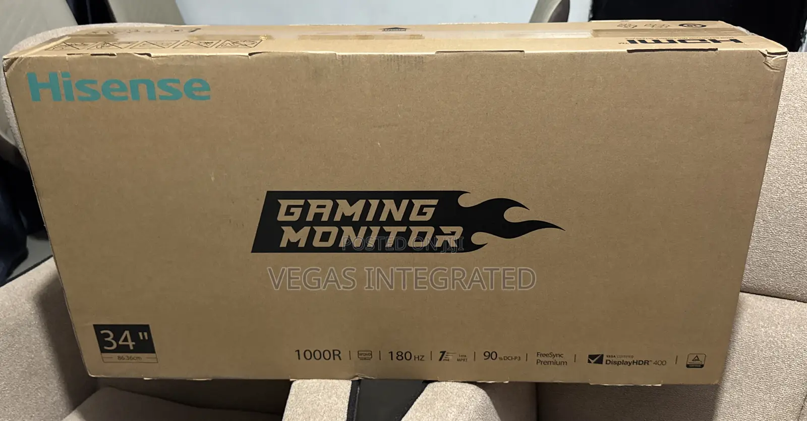 Hisense 34 Inches Ultra Wide Curved Gaming Monitor