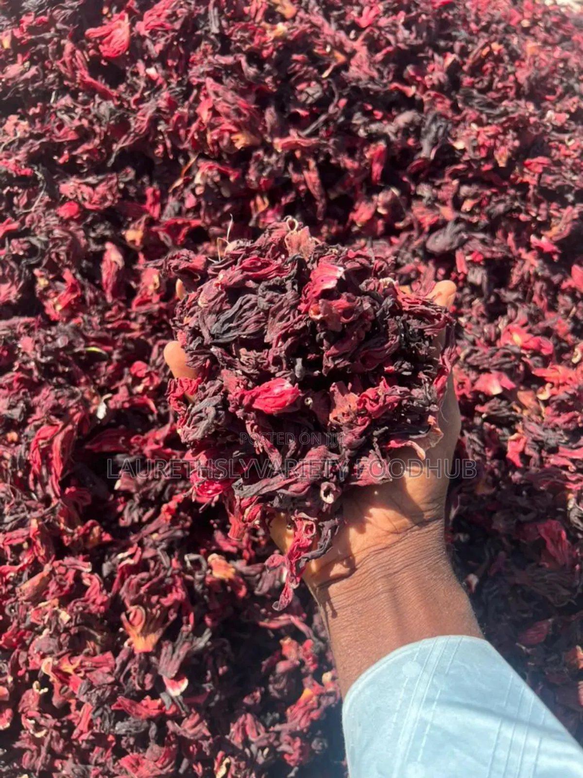 Neatly Cleaned Hibiscus/Zobo Flower/Pieces