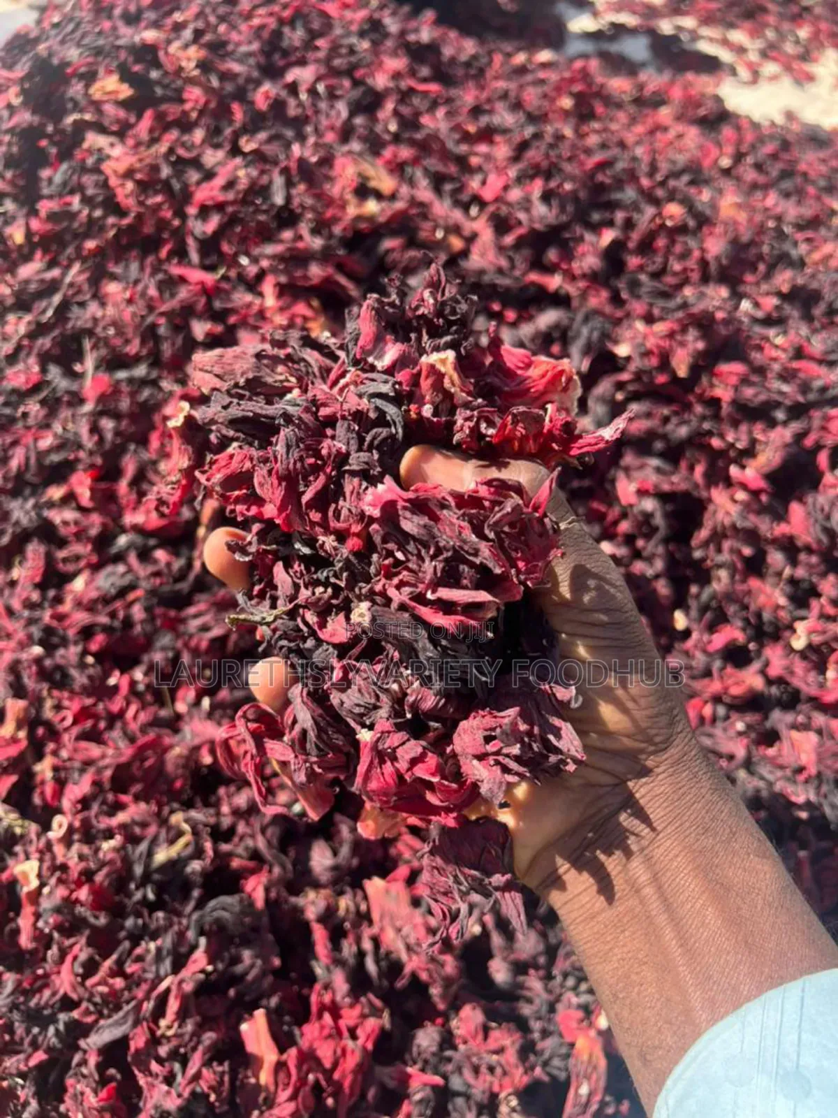 Neatly Cleaned Hibiscus/Zobo Flower/Pieces