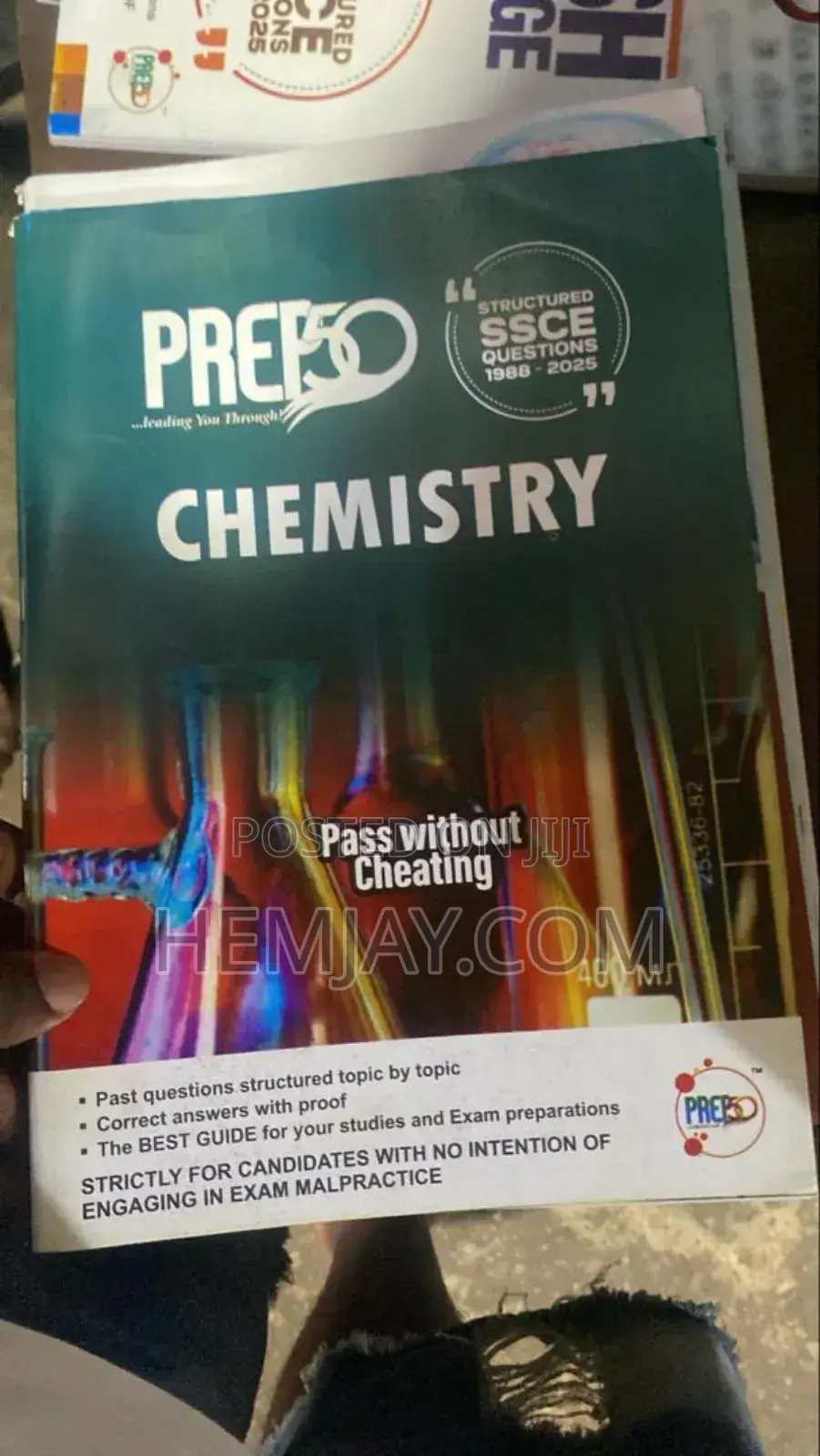Prep50 Chemistry "Jamb, Waec, Neco Utme Past Questions Ans(1988-2025)