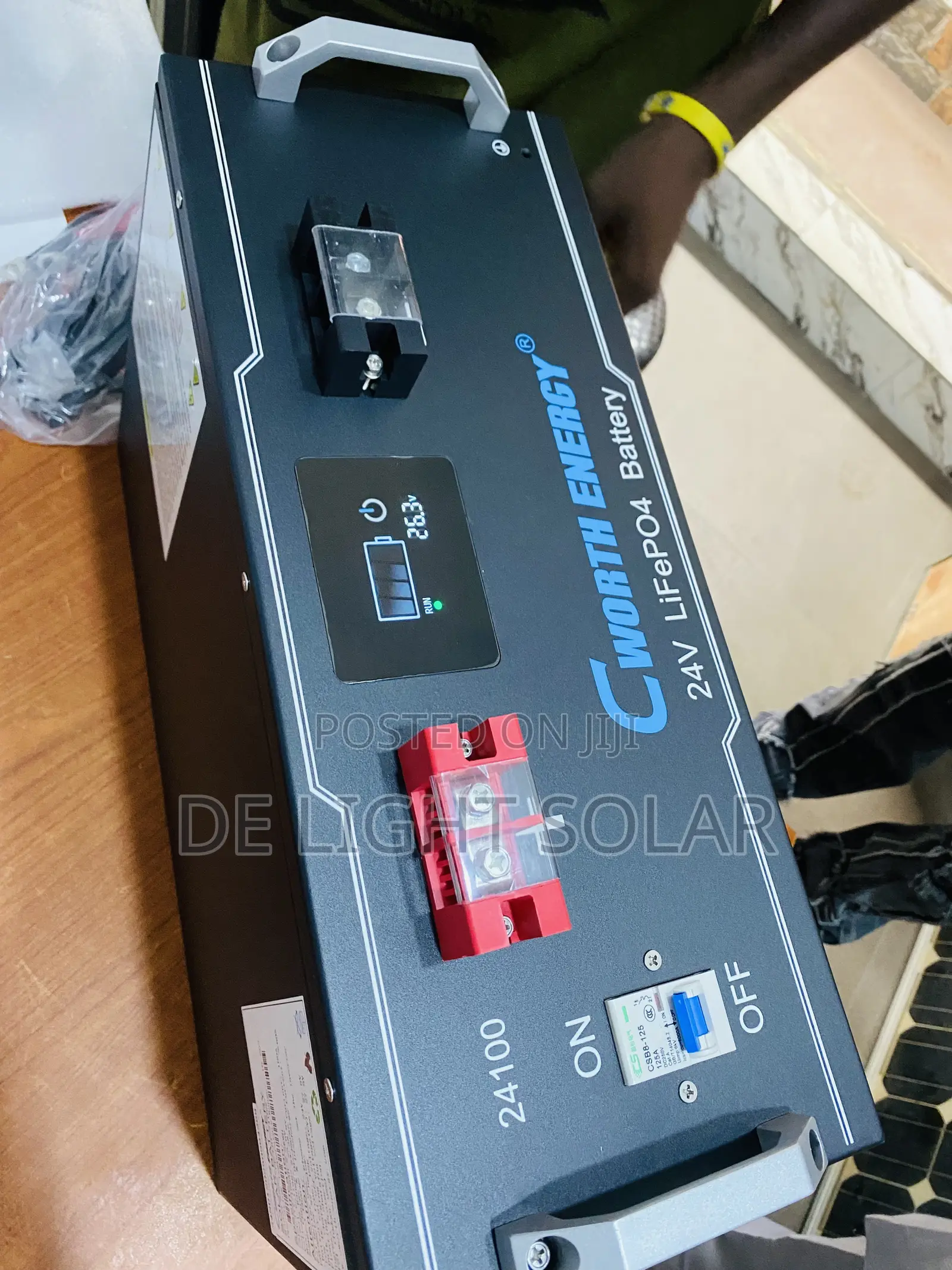 2.5kwh 24v Cworth Battery