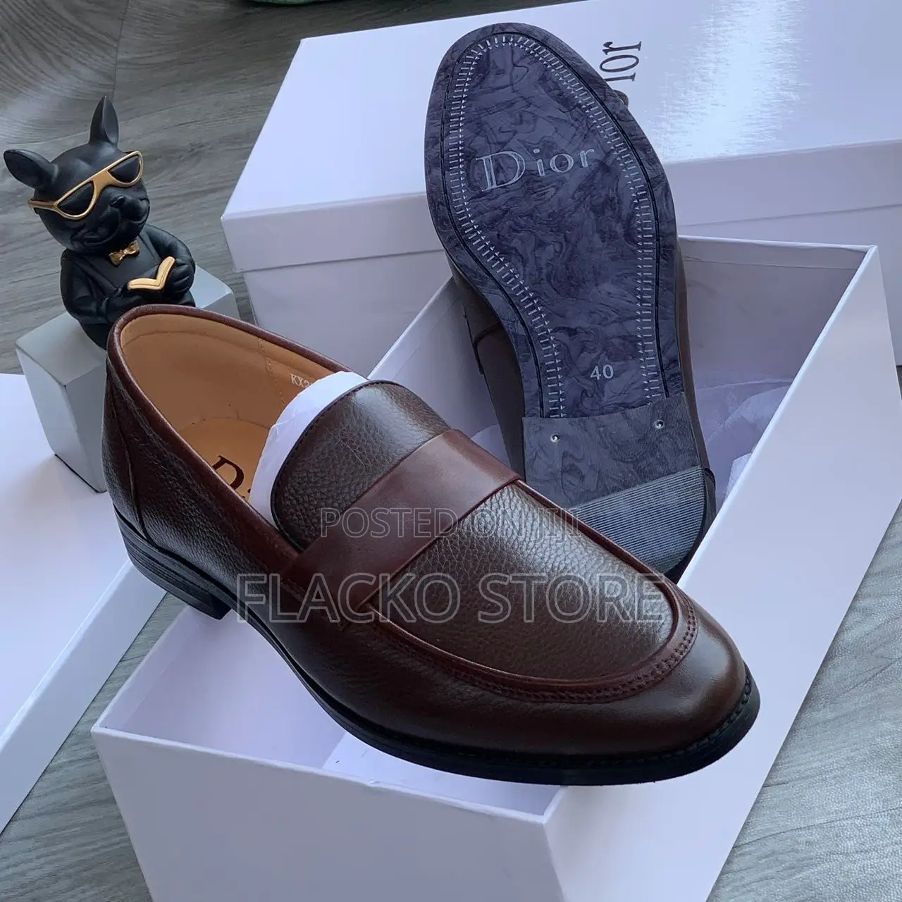 Original Christian Dior Loafers Shoes