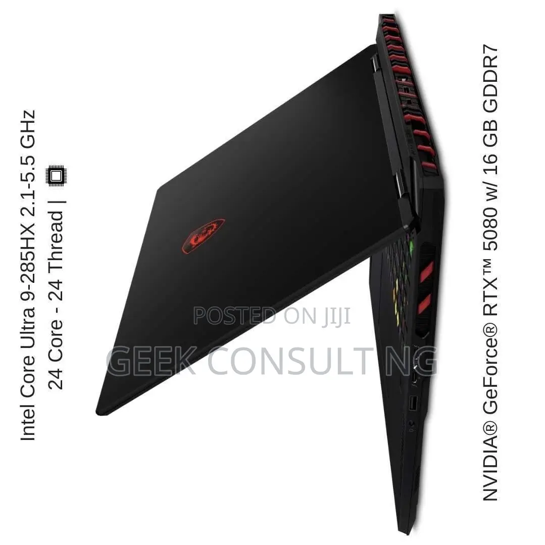 New Laptop MSI Vector 16 HX AI A2XWIG 32GB Intel Core Ultra 9 SSD 2T