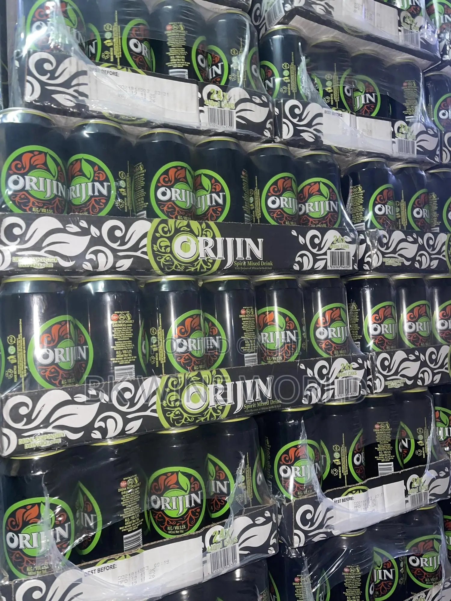 Orijin Spirit Mixed Drink - 500ml X 24 Cans