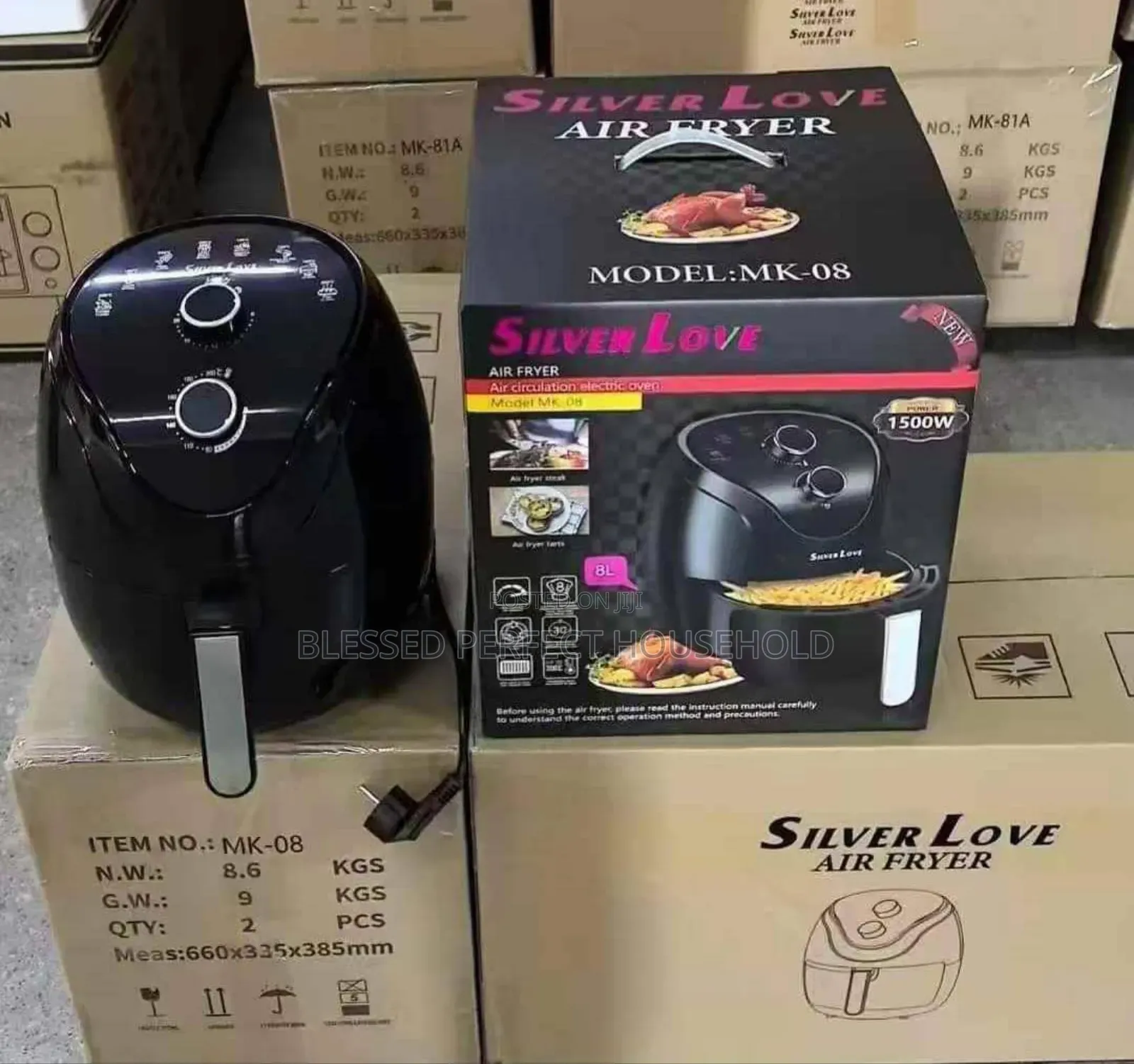 8liters Digital Air Fryer