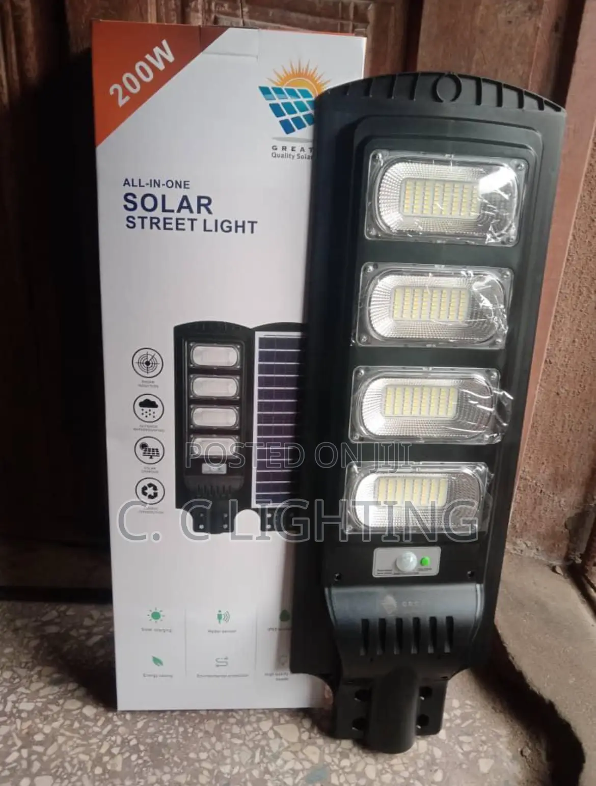 Solar Street Light 200w Great