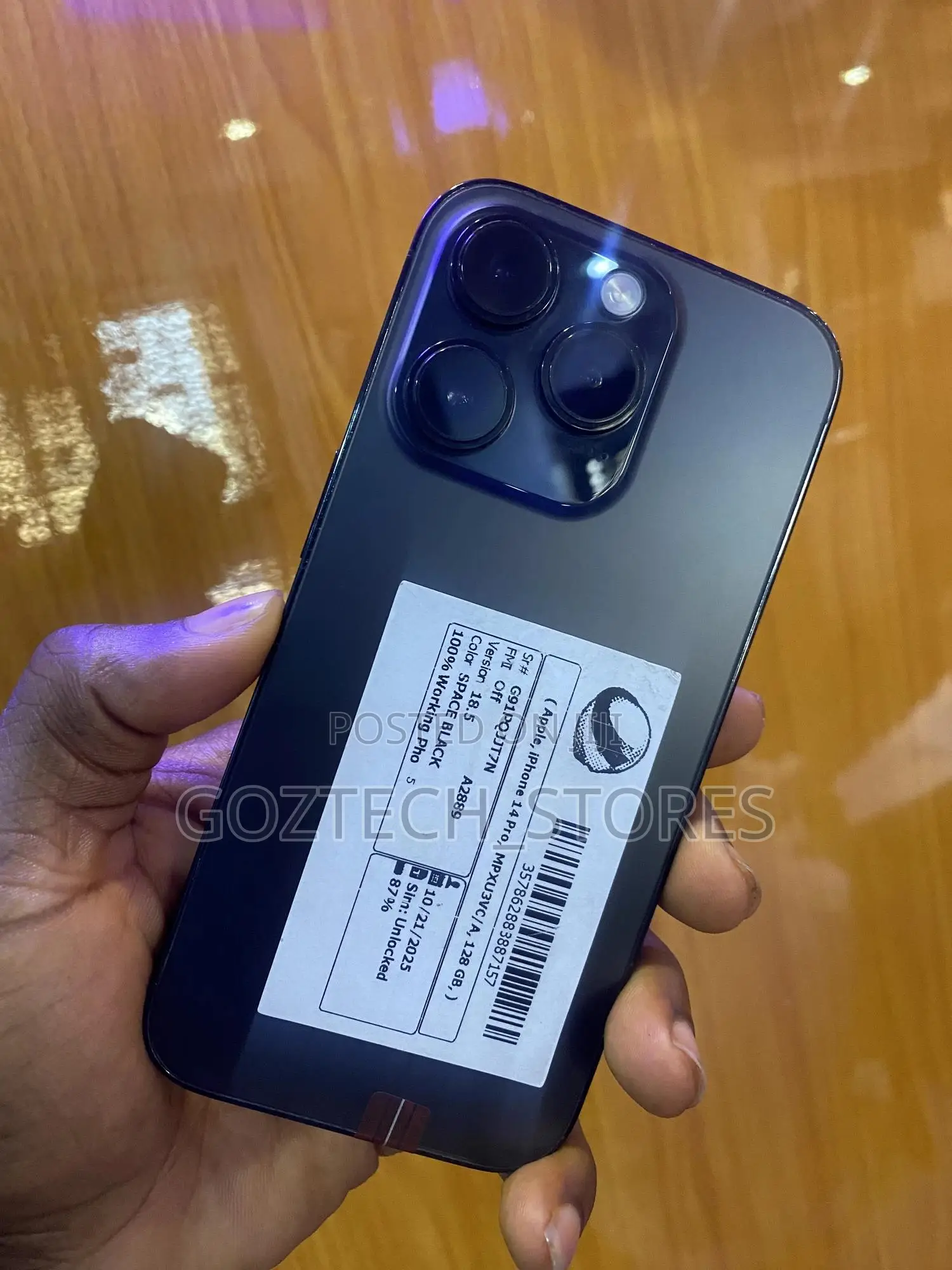 Apple iPhone 14 Pro Max 128 GB Black