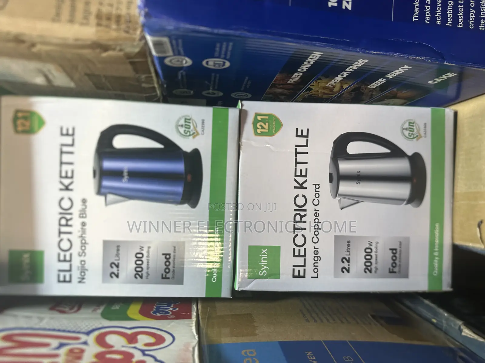 Syinix Electric Jug (Kettle) 2.2 Liters