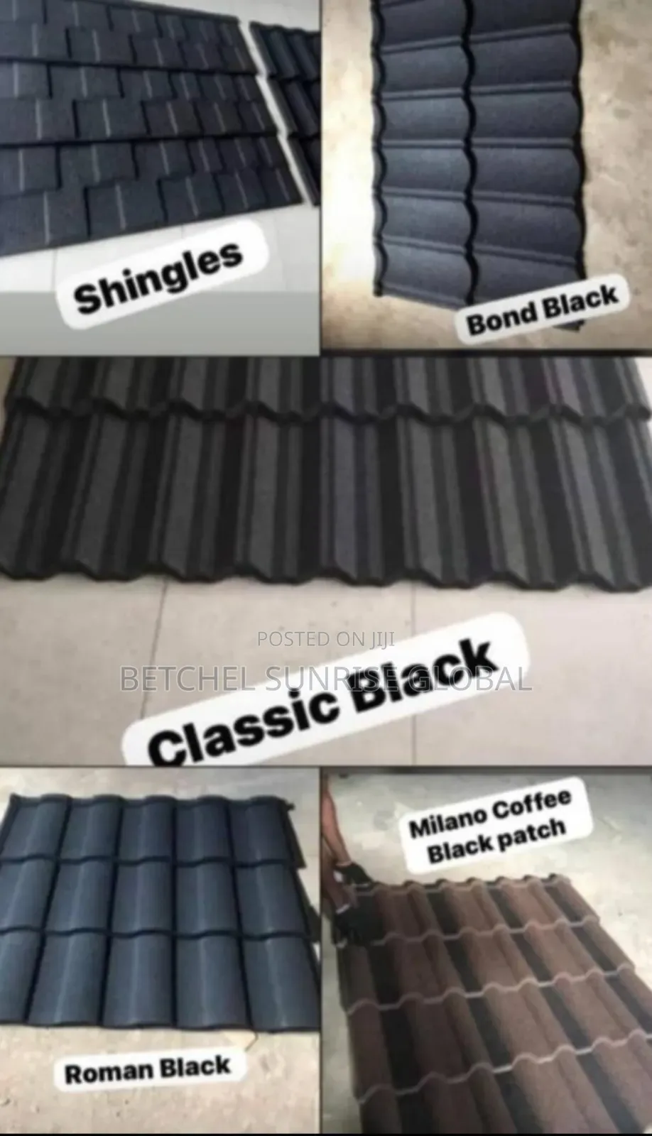All Types Stone Coated Roofing Sheet