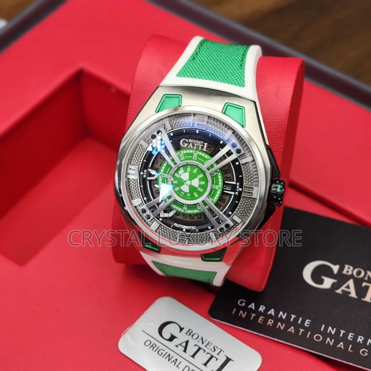 Bonest Gatti Quality Luxury Men Chronograph Wristwatch