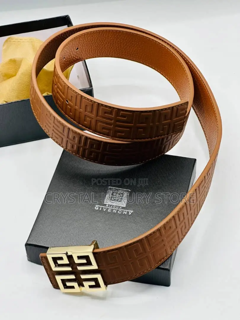 Mont Blanc Quality Luxury Men Genuine Leather Belt